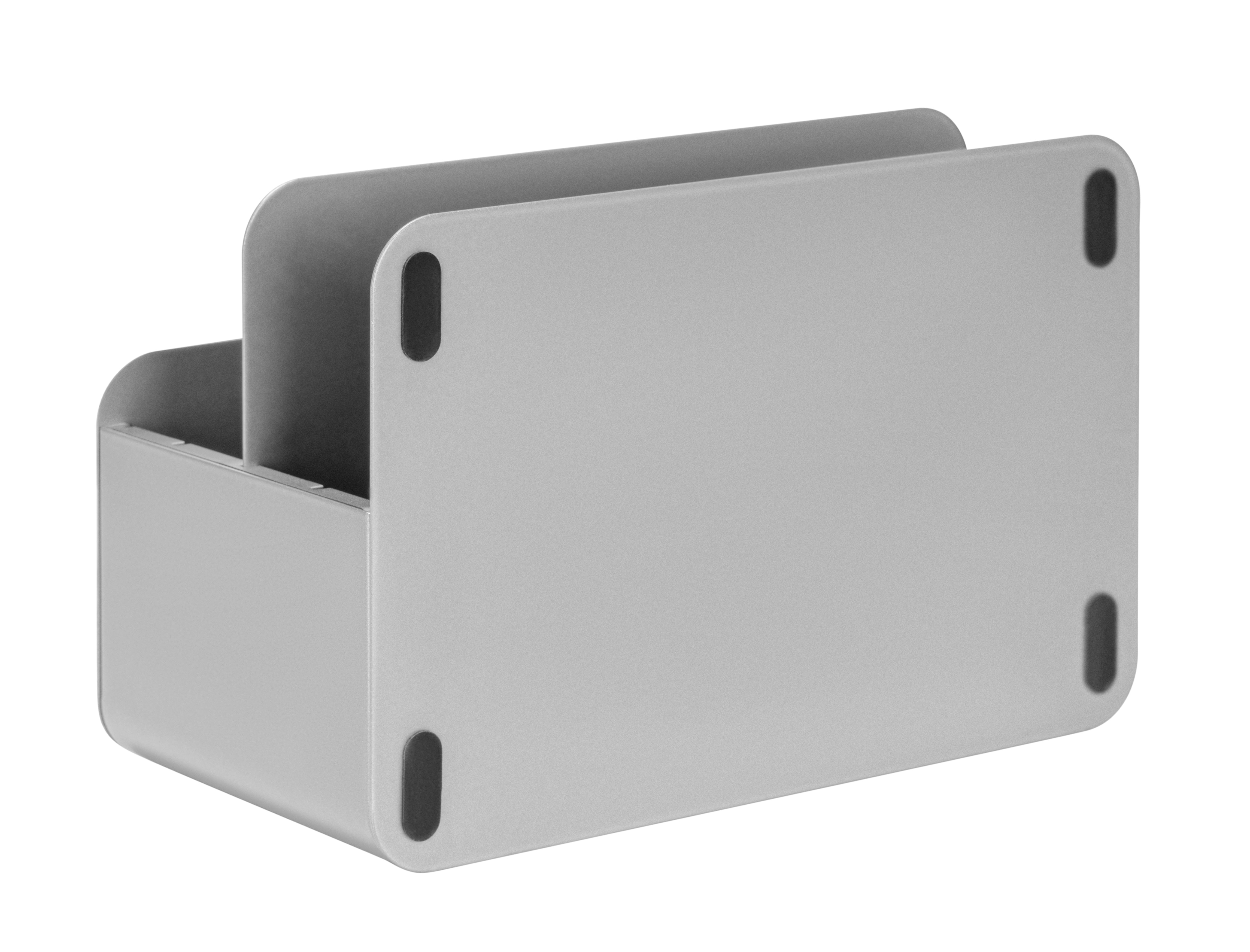 NEOHUBS Ergonomic 3 in 1 Steel Storage Box Stand Desk Organiser Tray