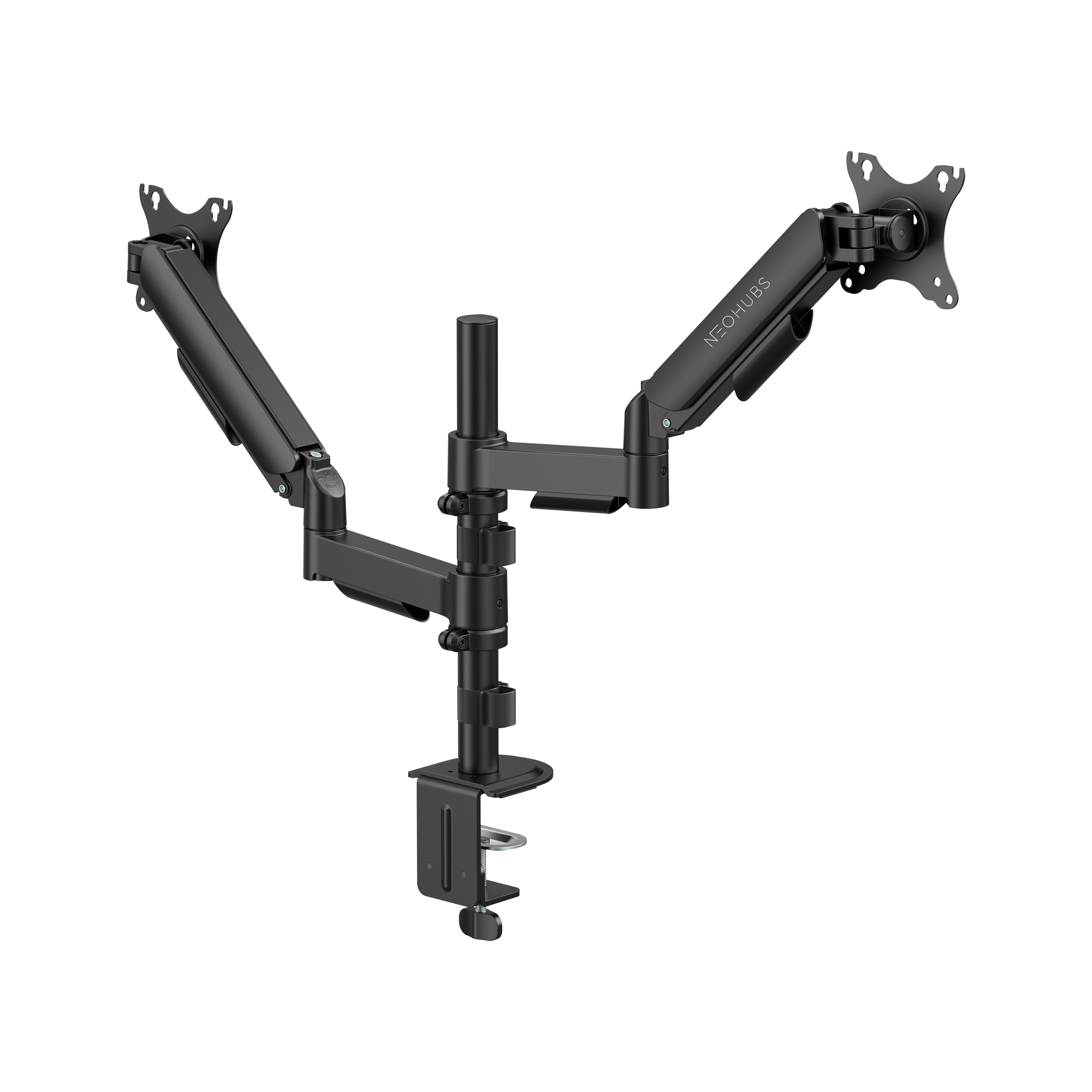 NEOHUBS Core+ Dual Monitor Arm Mount Adjustable Vesa Desktop Stand