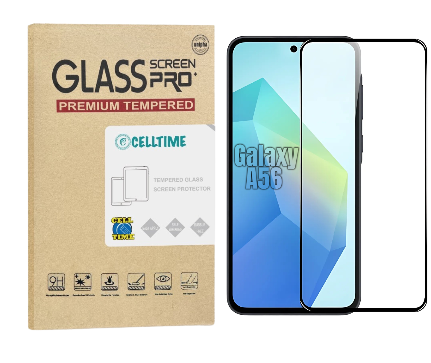 Tempered Glass Screen Protector for Galaxy A56