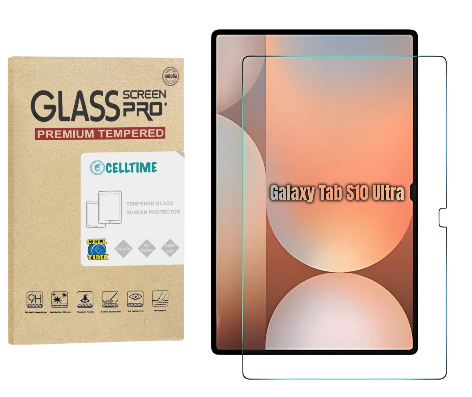 Tempered Glass Screen Guard for Galaxy Tab S10 Ultra (14.6")