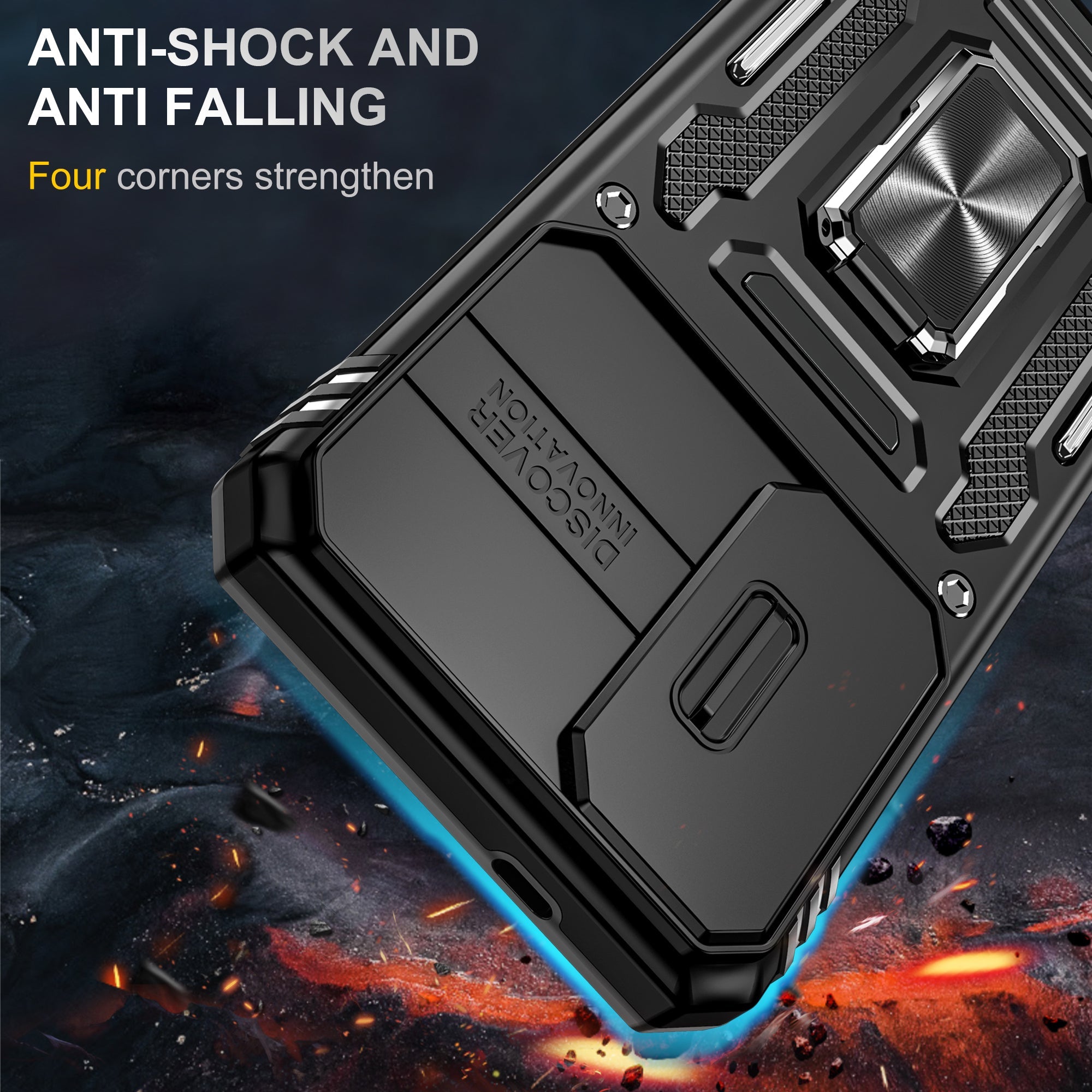 Galaxy A55 Kejiang Camshield Cover Shockproof Case