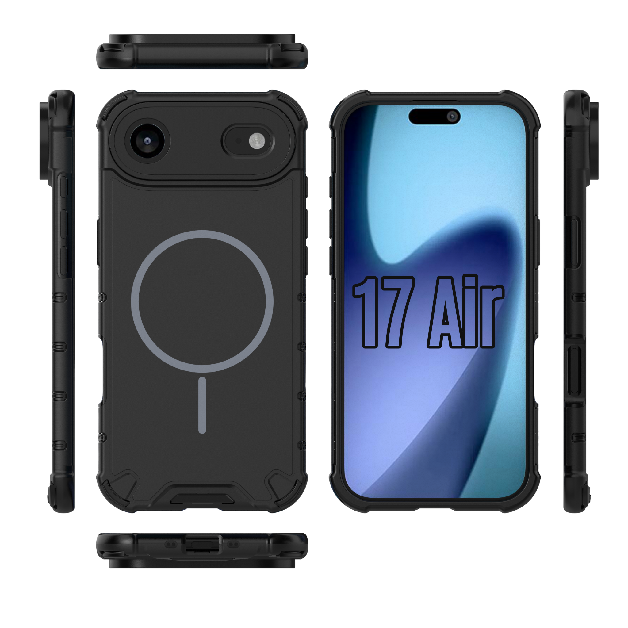 CellTime Case for iPhone 17 Air Grating MagSafe Cover