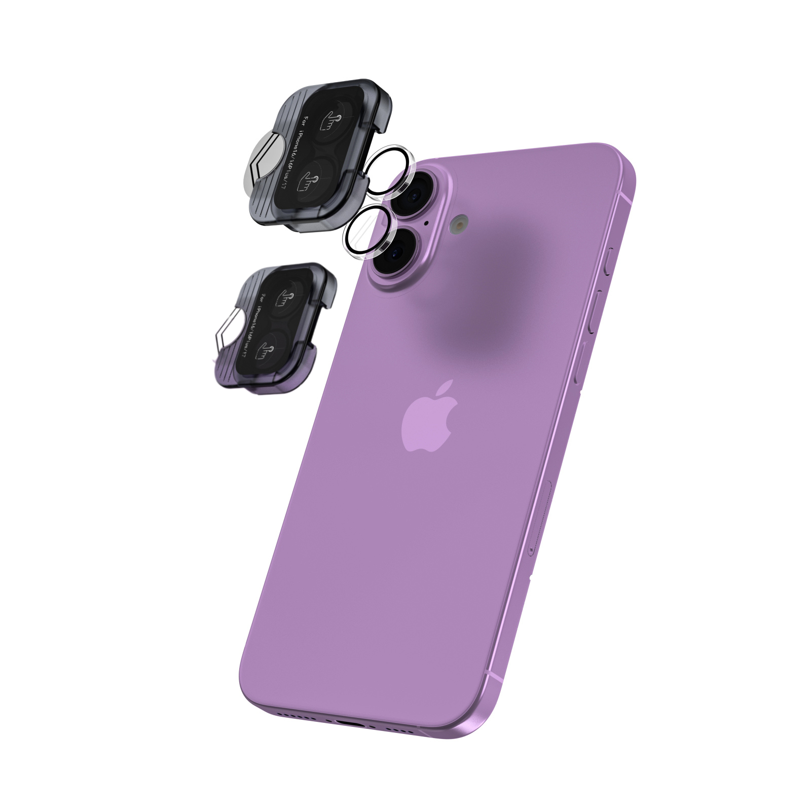 CellTime EasyFit Camera Lens Protector for iPhone 17 - 2 Pack