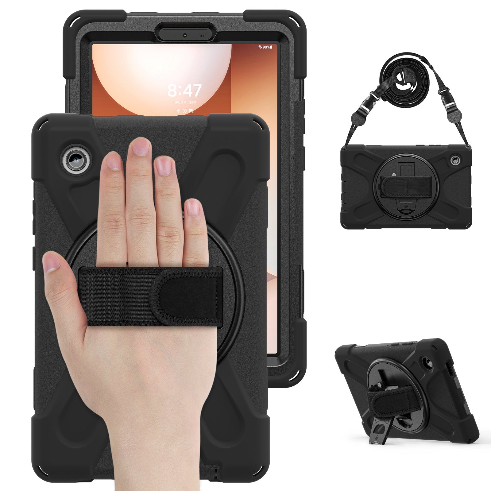 CellTime Case for Galaxy Tab A11 (8.7") PirateKing Rugged Cover