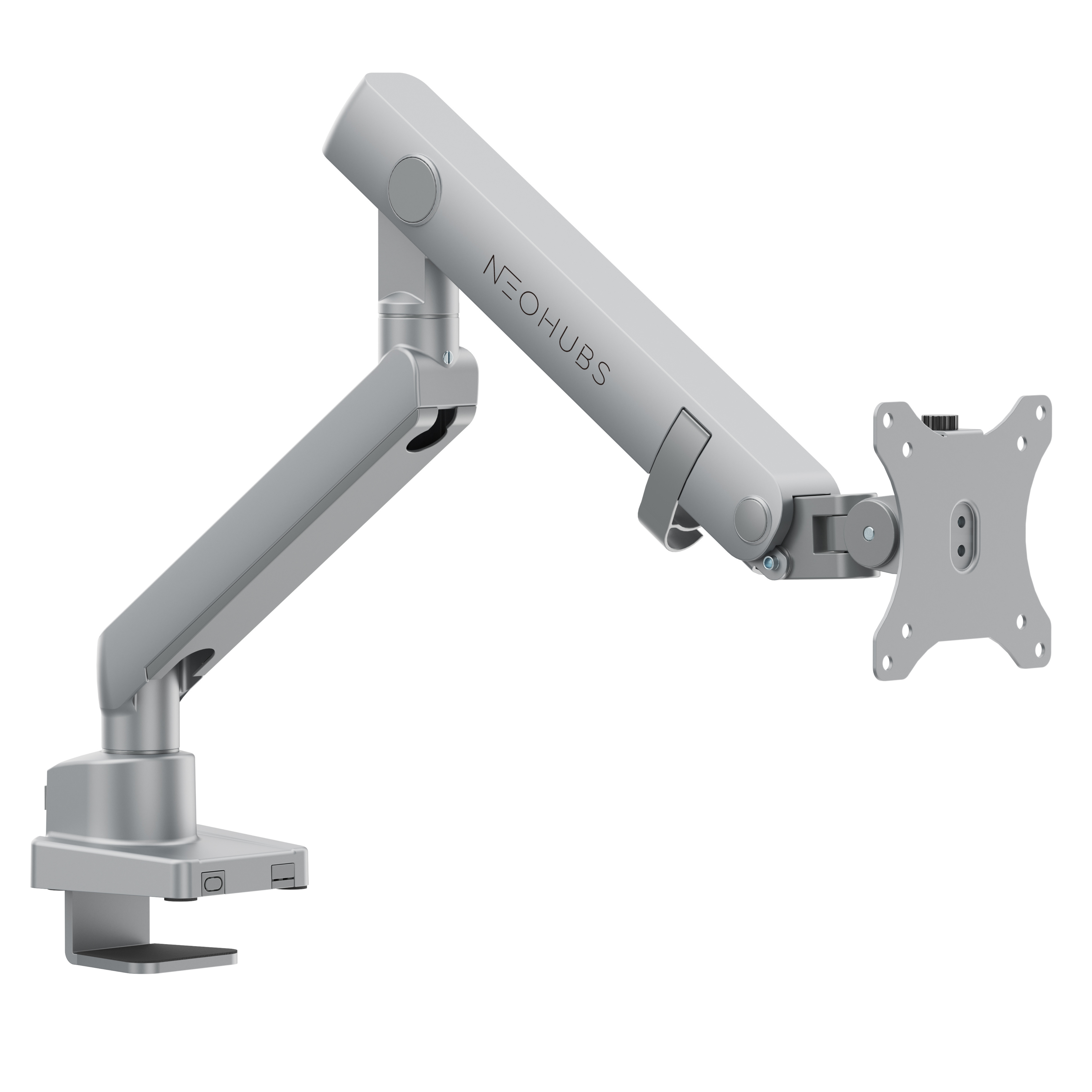 NEOHUBS Pro Single Monitor Arm Mount Premium Adjustable VESA Desktop Stand