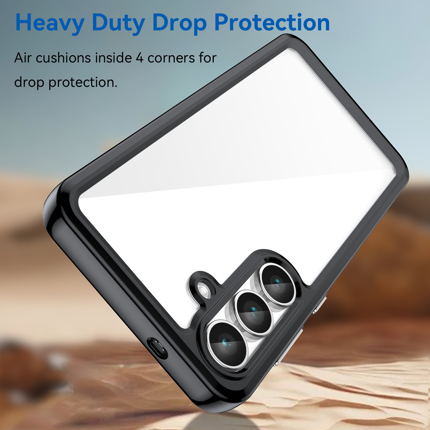 CellTime Case for Galaxy S25 FE Candy Clear Shockproof Cover
