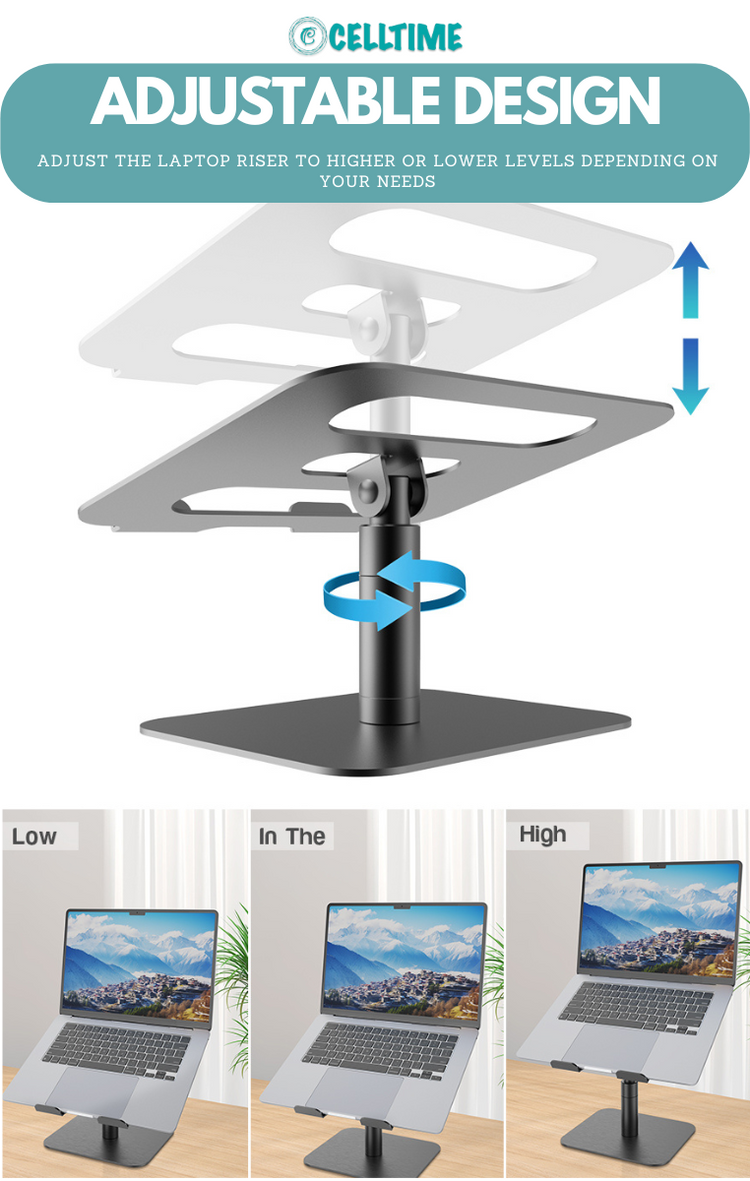 How High Should Laptop Stand Be: Perfect Height for Comfort & Health