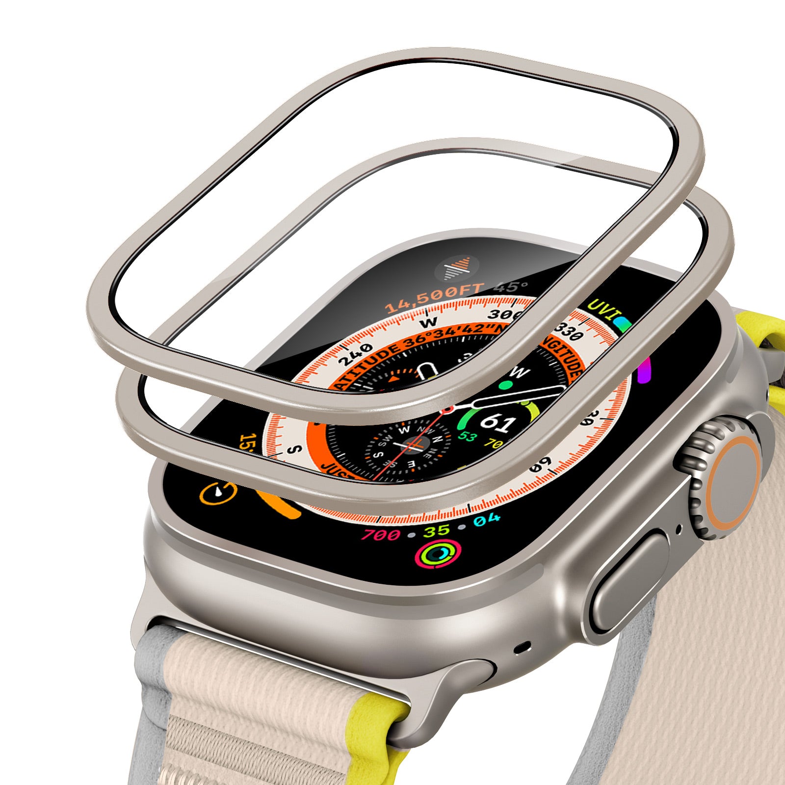 ESR Screen Protector Compatible with Apple Watch Ultra 3 /2/1(49mm)-2 Pack