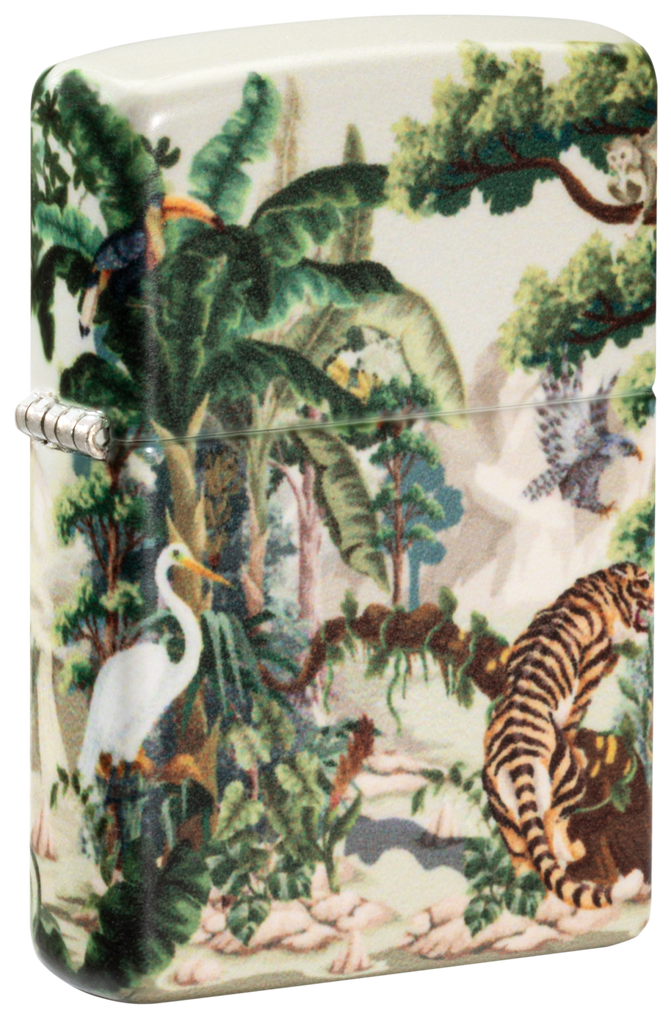 Zippo Lighter Jungle Design