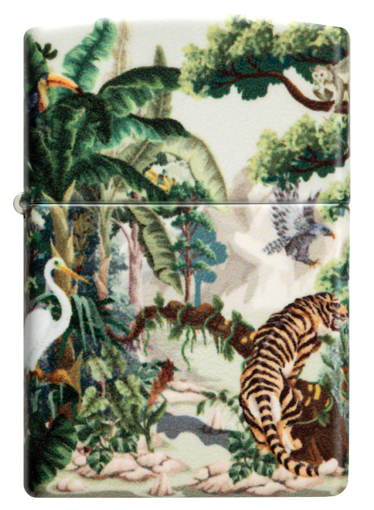 Zippo Lighter Jungle Design