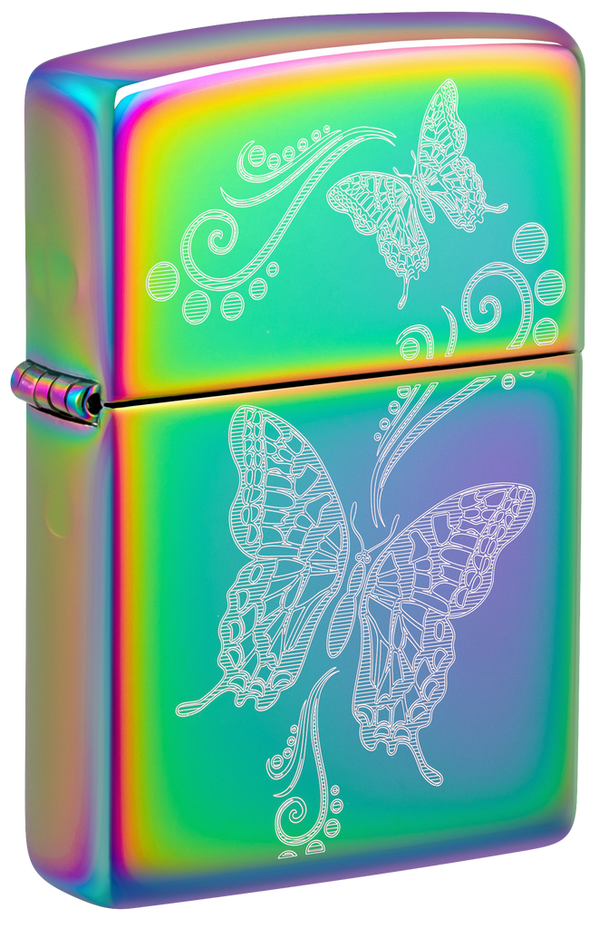 Zippo Lighter Butterfly Design