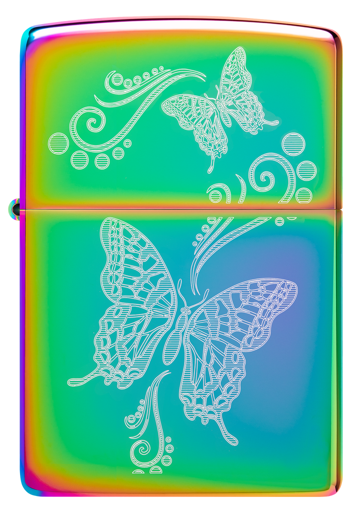 Zippo Lighter Butterfly Design