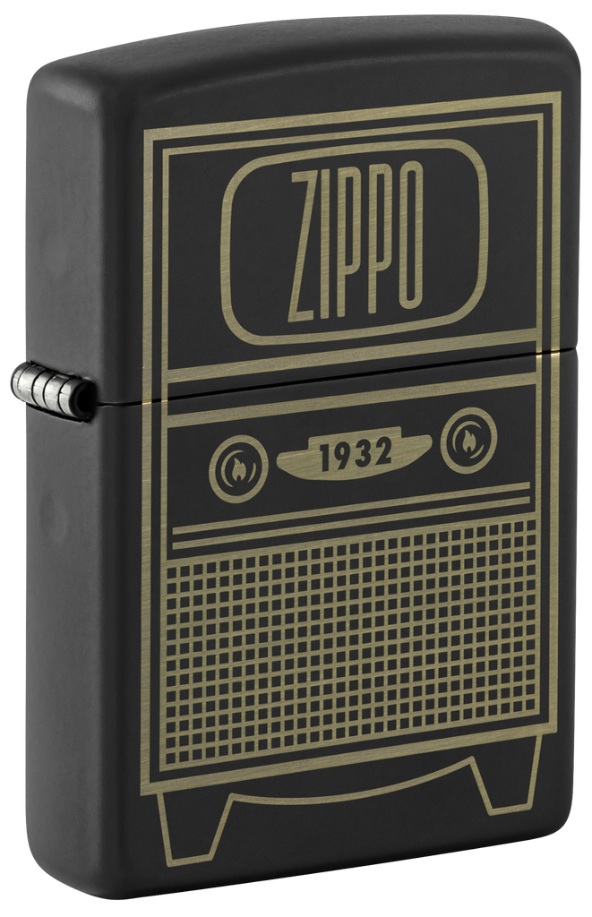 Zippo Lighter Zippo Vintage TV Design