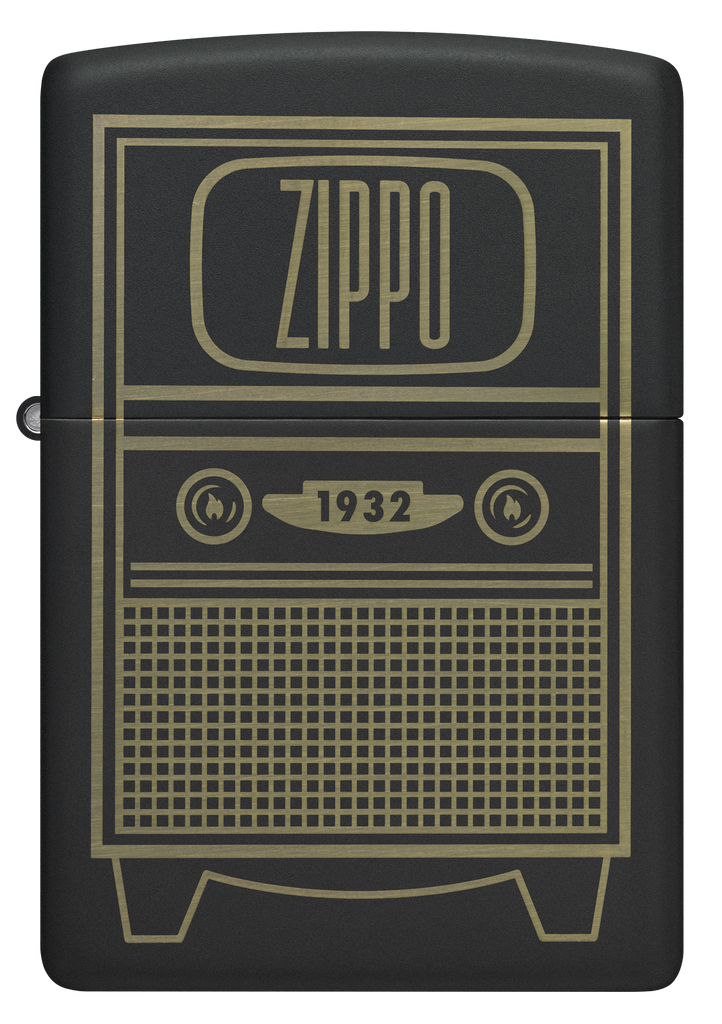 Zippo Lighter Zippo Vintage TV Design