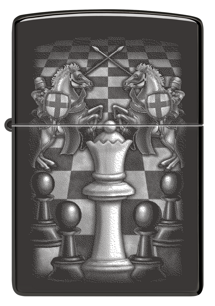 Zippo Lighter Chess Design