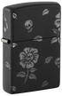 Zippo Lighter Flower Skulls Design