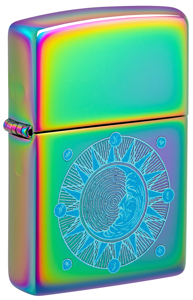 Zippo Lighter Sun Design