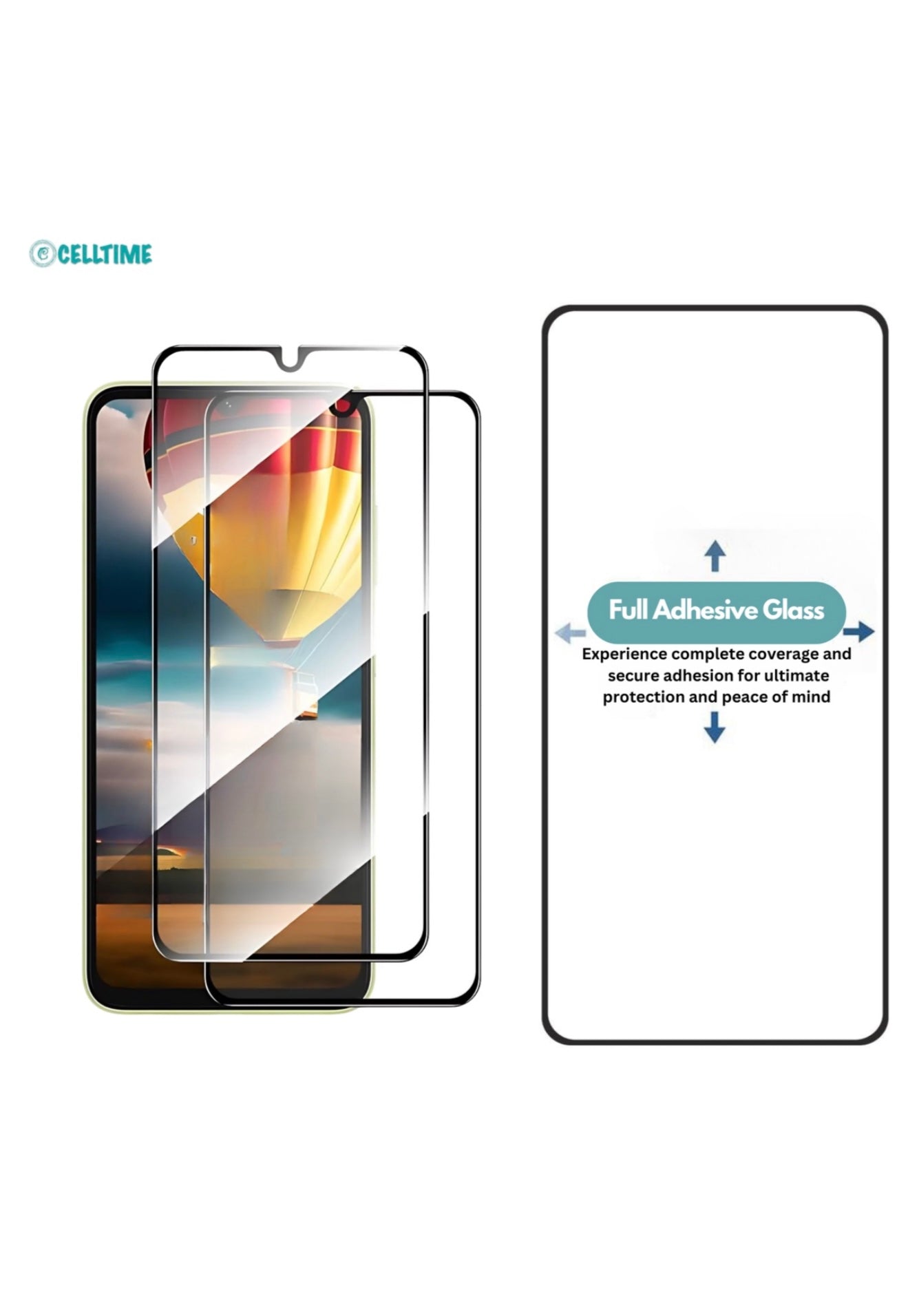 CellTime Tempered Glass Screen Protector For Redmi 15C