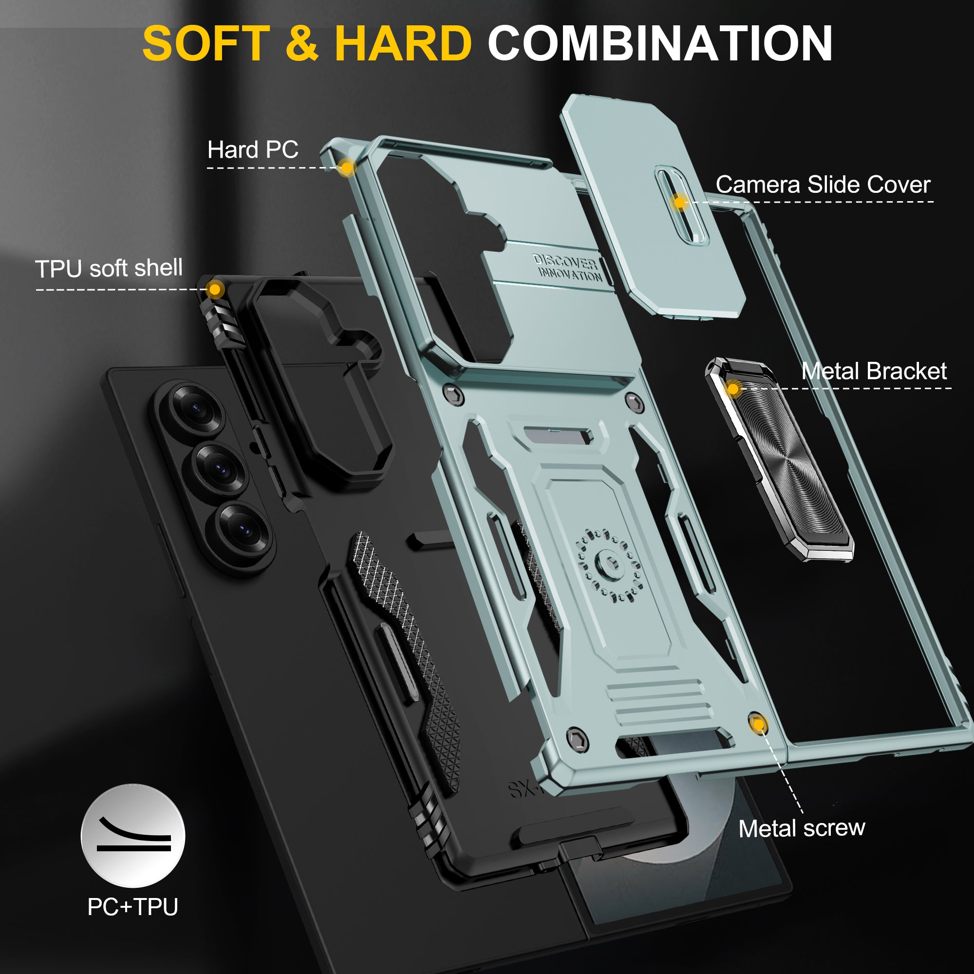 CellTime Case for Galaxy Z Fold 7 Kejiang Camshield Cover