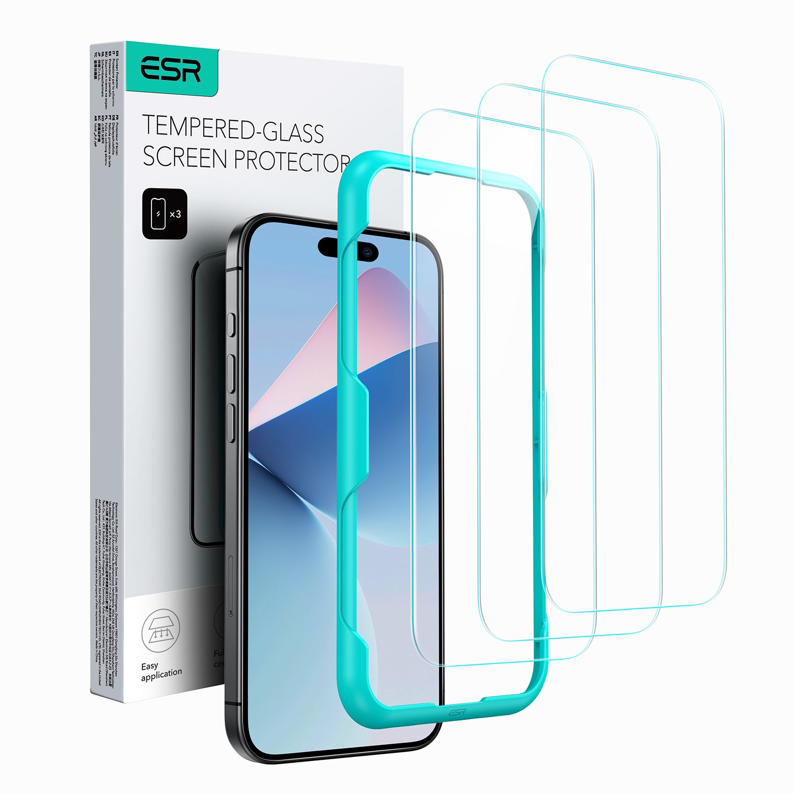 ESR Screen Protector Compatible with iPhone 16 Pro Max - 3 Pack