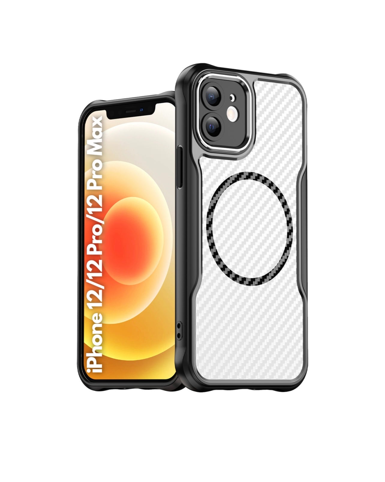 CarboArmor MagSafe Cover For iPhone 12/12 Pro/12 Pro Max