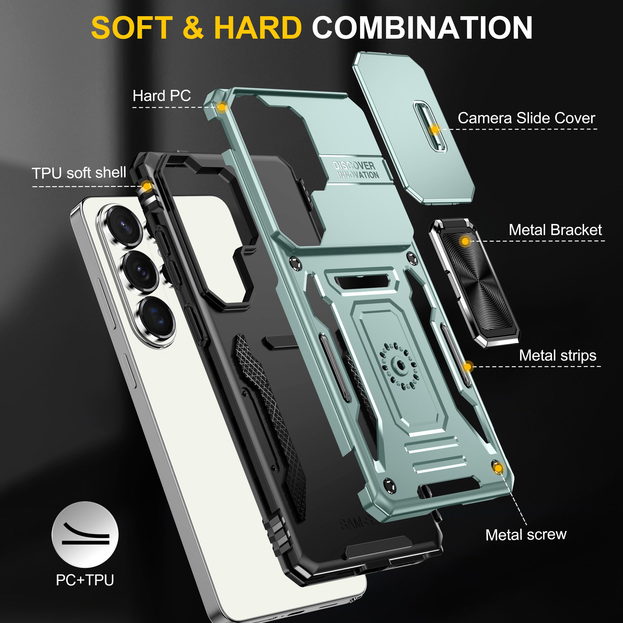 CellTime Case for Galaxy S26 Ultra Kejiang Camshield Cover