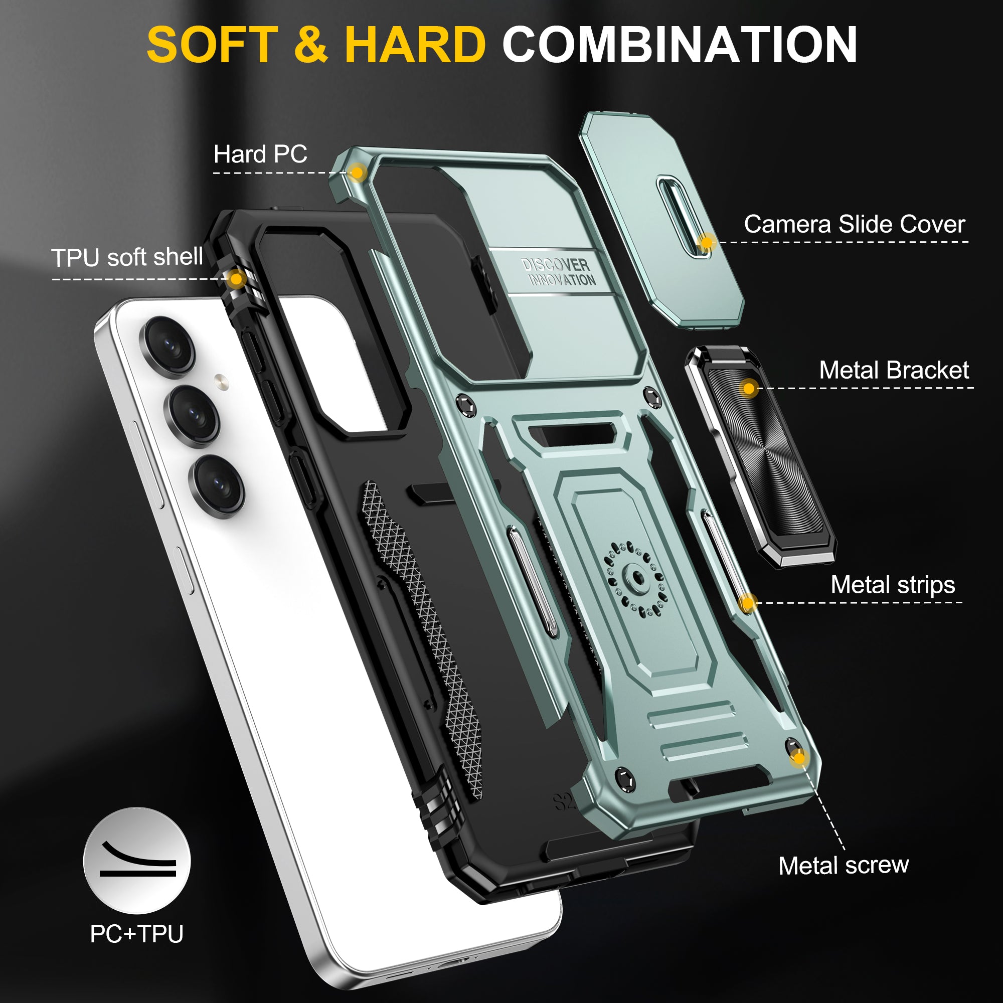 CellTime Case for Galaxy S25 FE Kejiang Camshield Cover