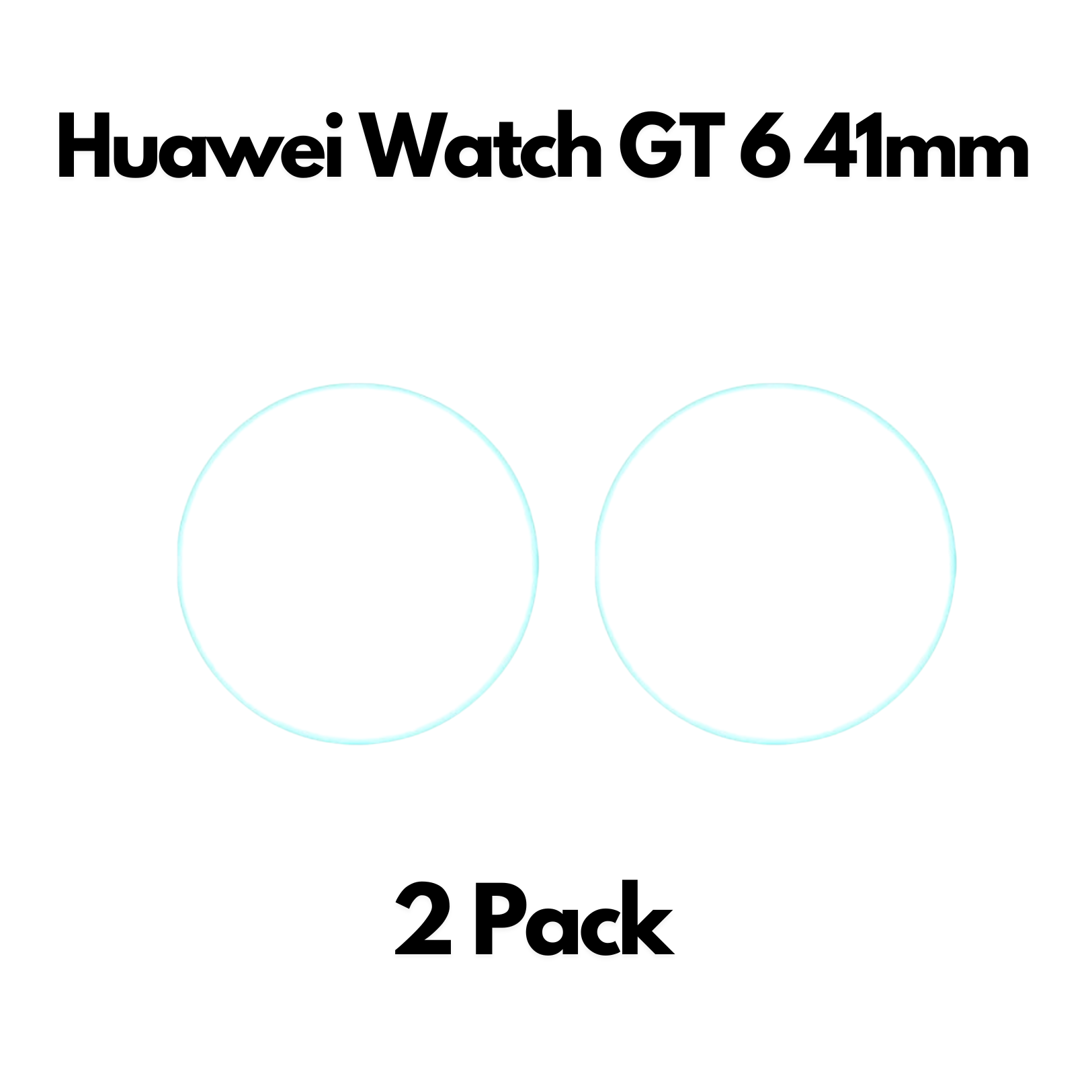 CellTime Screen Guard Compatible with Huawei Watch GT 6 41mm - 2 Pack