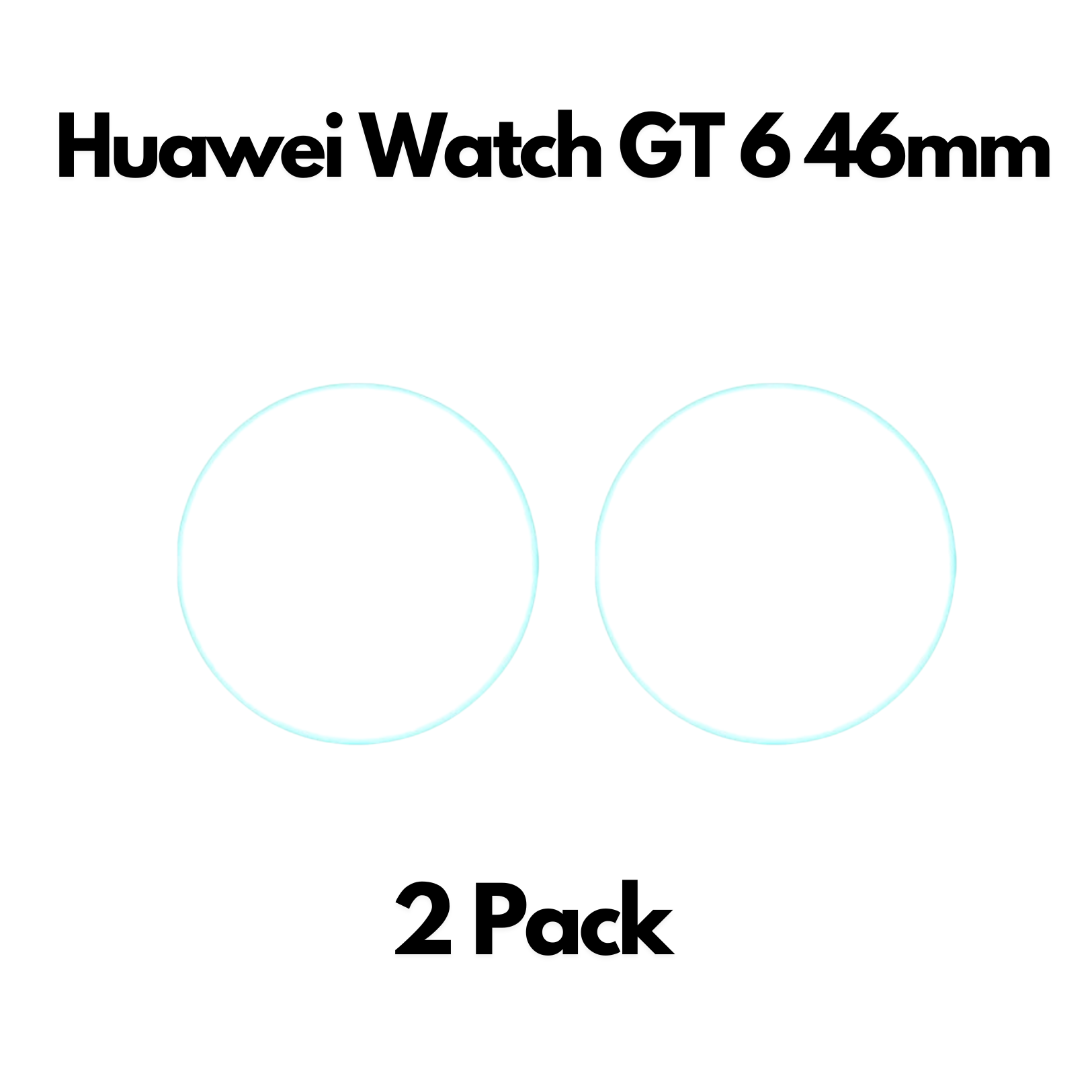 CellTime Screen Guard for Huawei Watch GT 6 46mm - 2 Pack