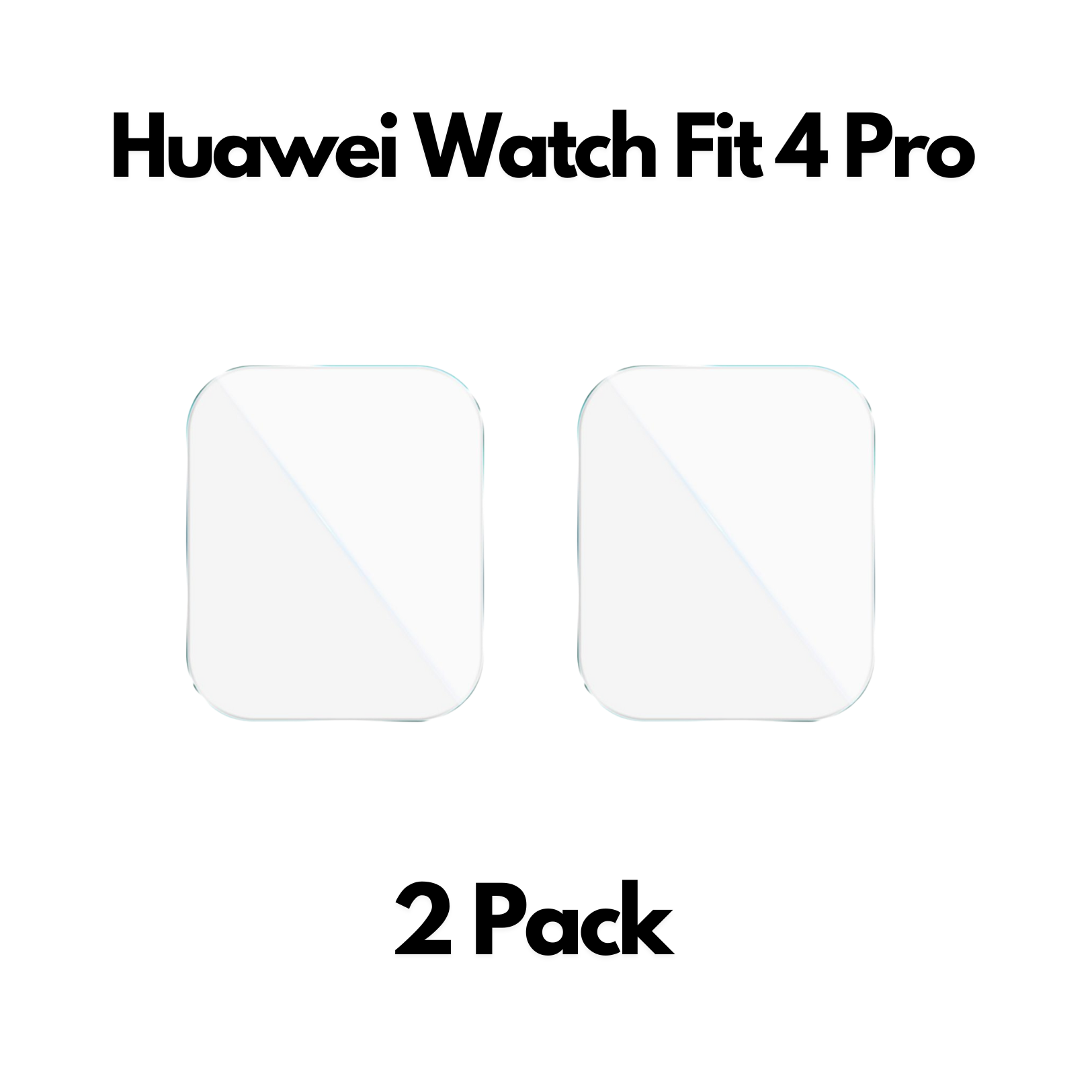 CellTime Screen Guard for Huawei Watch Fit 4 Pro - 2 Pack