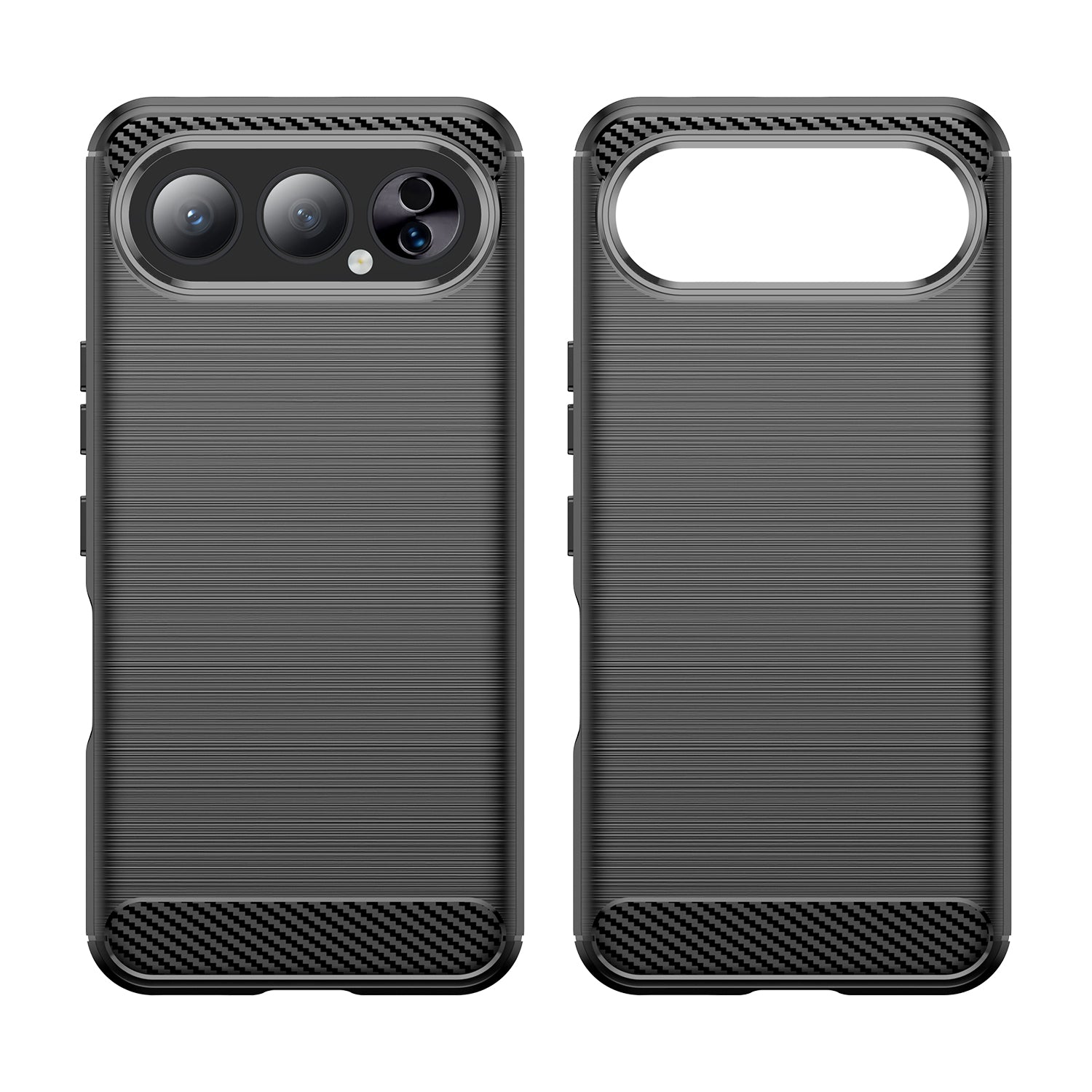 CellTime Case for Honor 500 Carbon Fiber Design Cover - Black