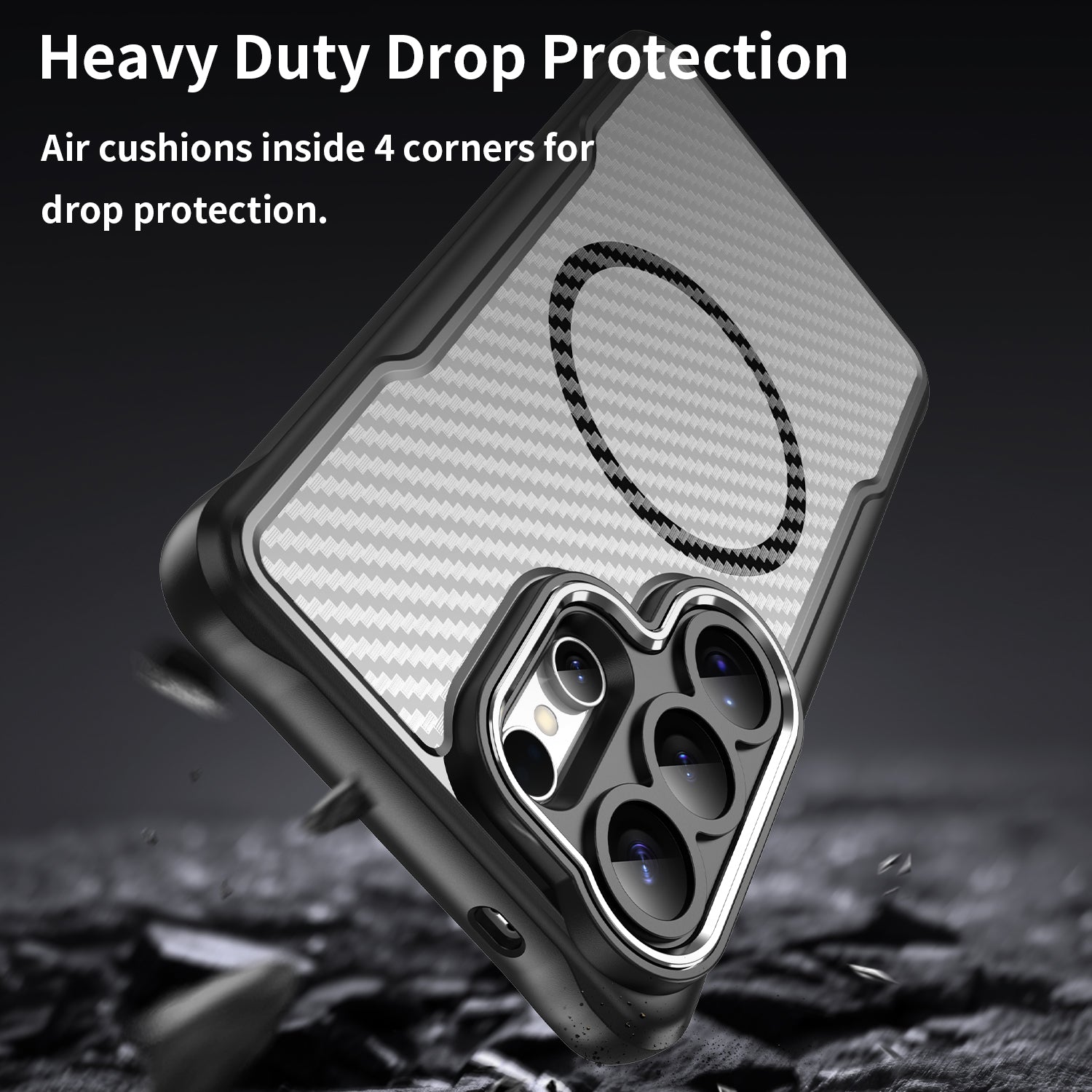 CellTime Case for Galaxy S26 Ultra CarboArmor Magnetic Cover