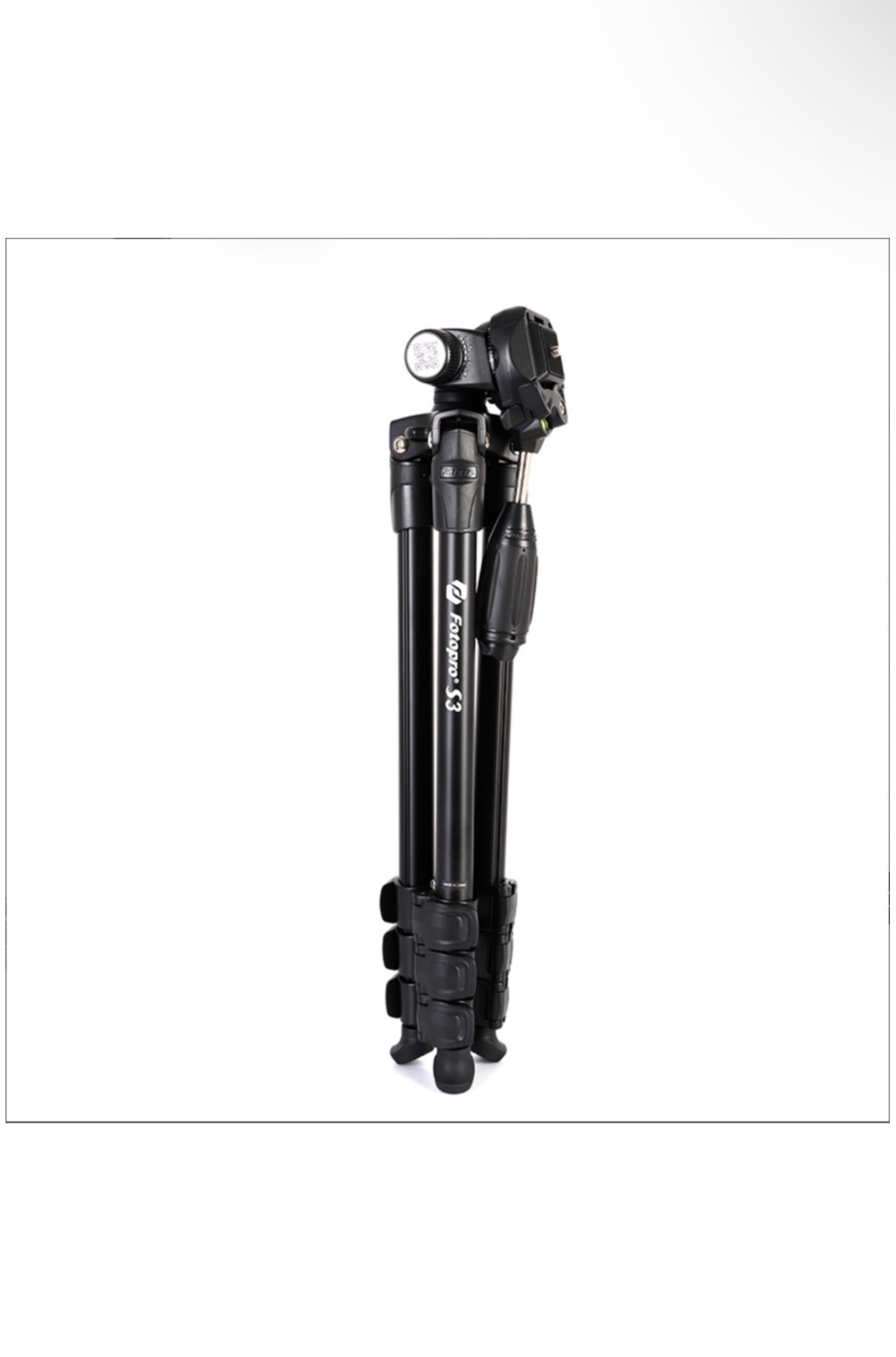 Fotopro Compact Lightweight Aluminum DSLR Tripod Stand - S3