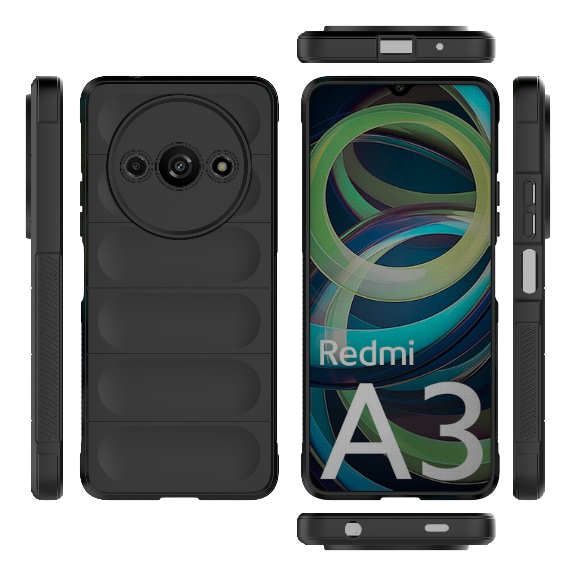 Redmi A3 Magic Shield Case Shockproof Cover