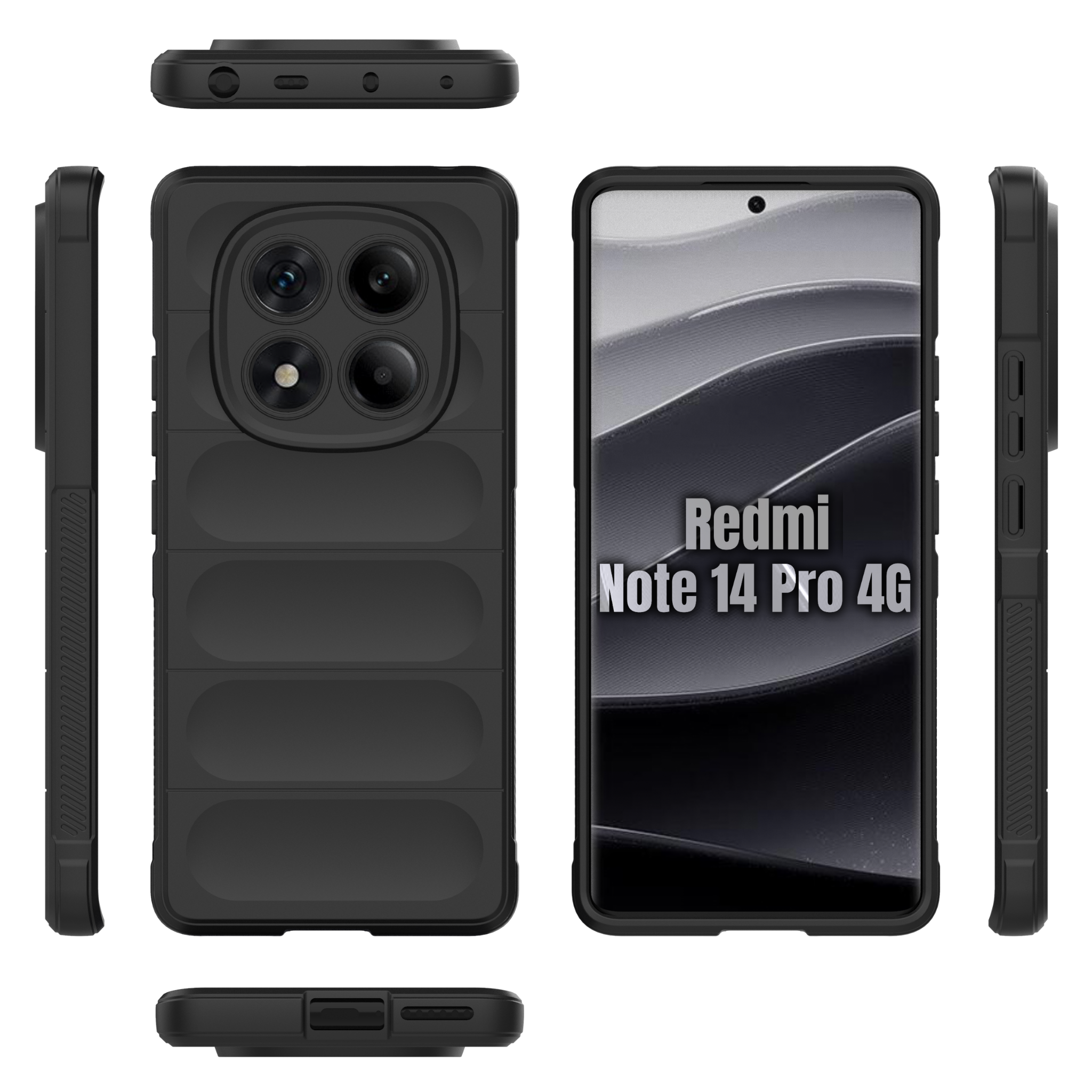Redmi Note 14 Pro 4G  Magic Shield Case Shockproof Cover