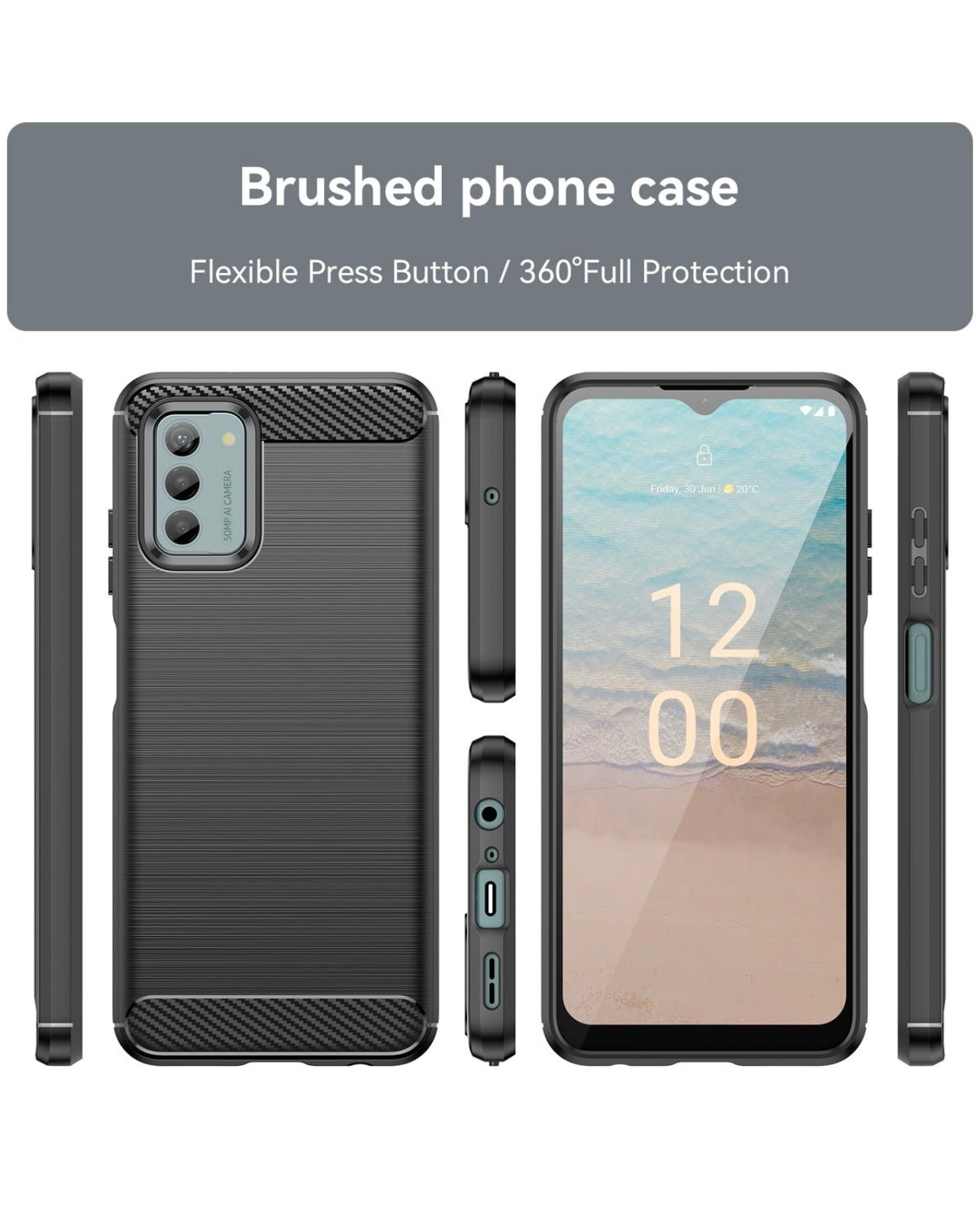 Nokia G42 Carbon Fiber Design Cover