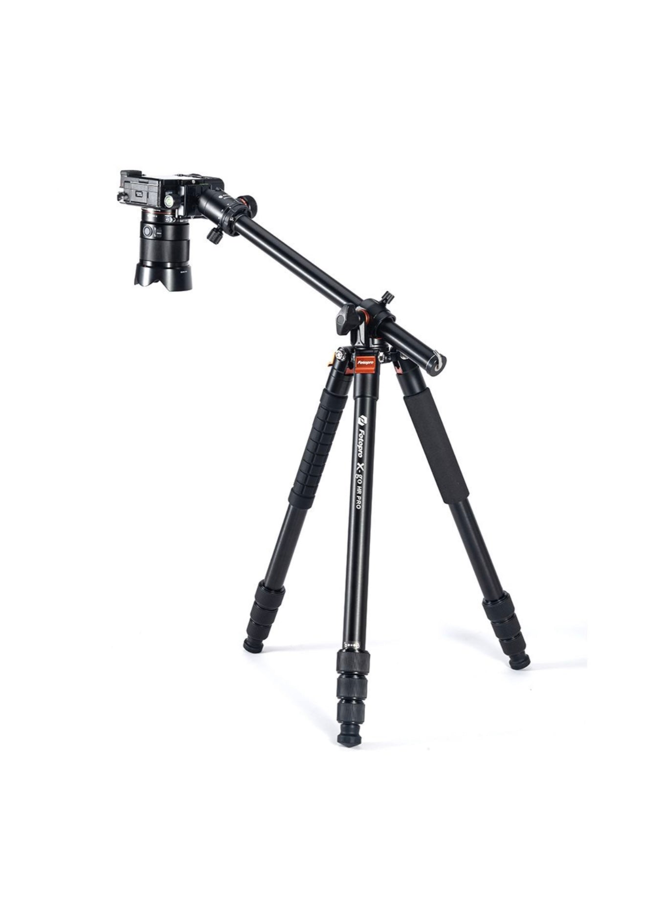 Fotopro Portable 360 Horizontal Camera Tripod/Monopod Stand - x-go HR Pro