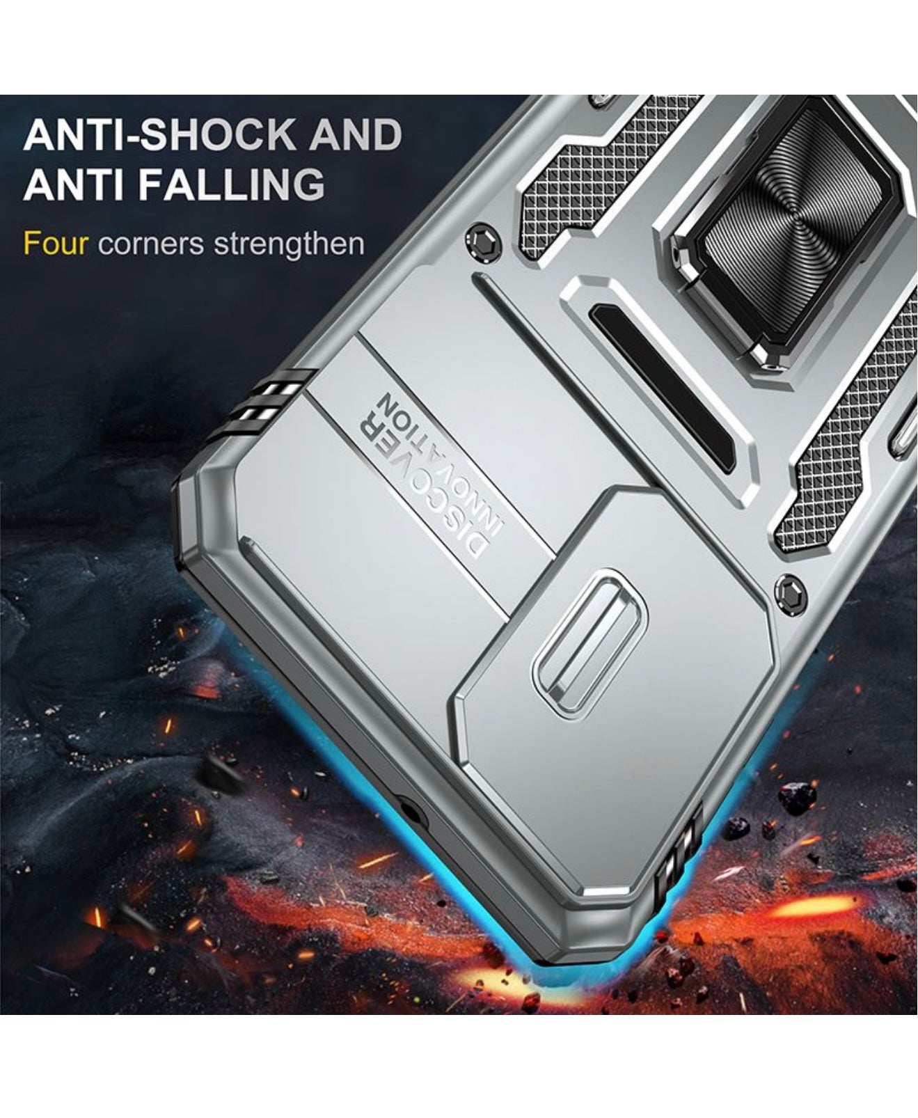 Samsung Galaxy A16 Kejiang Camshield Cover Shockproof Case