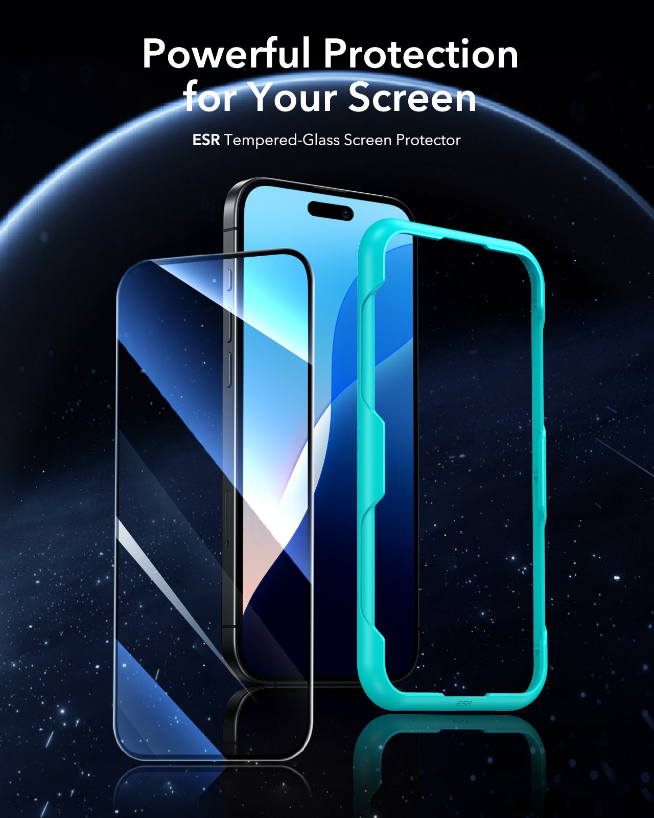 ESR Screen Protector Compatible with iPhone 16 / iPhone 15 - 3 Pack