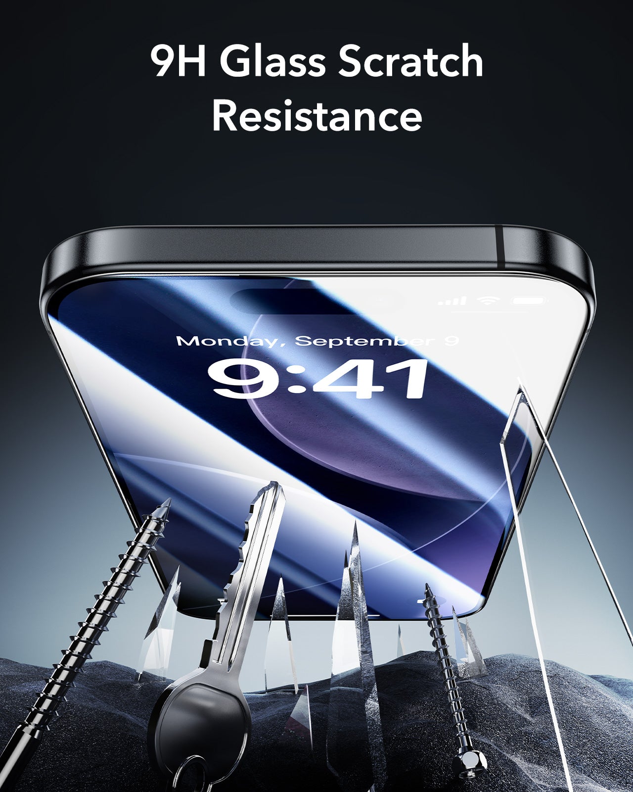 ESR Armorite Glass Screen Protector Compatible With iPhone 17 Pro - 3 Pack