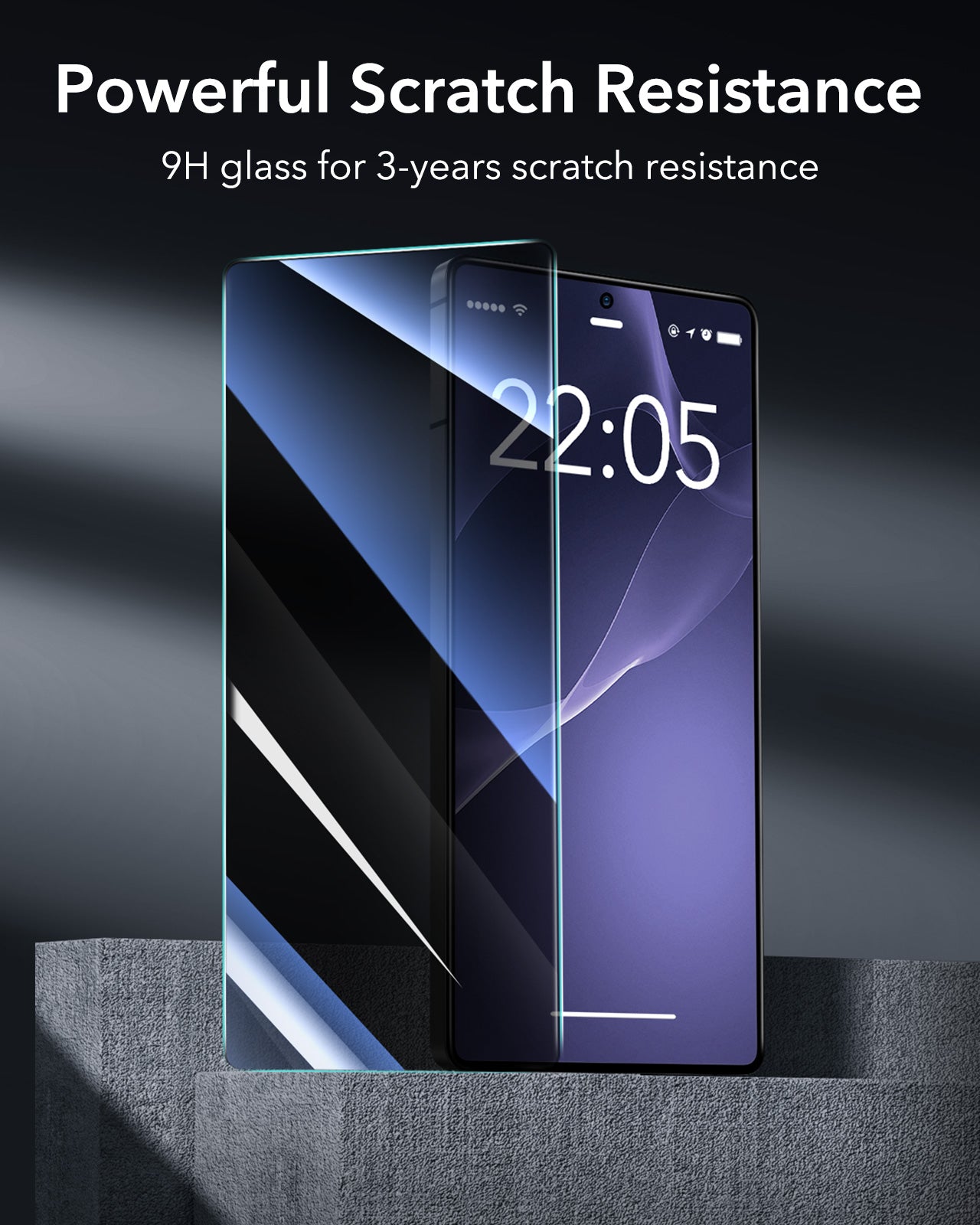 ESR Armor Privacy Glass Screen Protector Compatible with Galaxy S25 Ultra