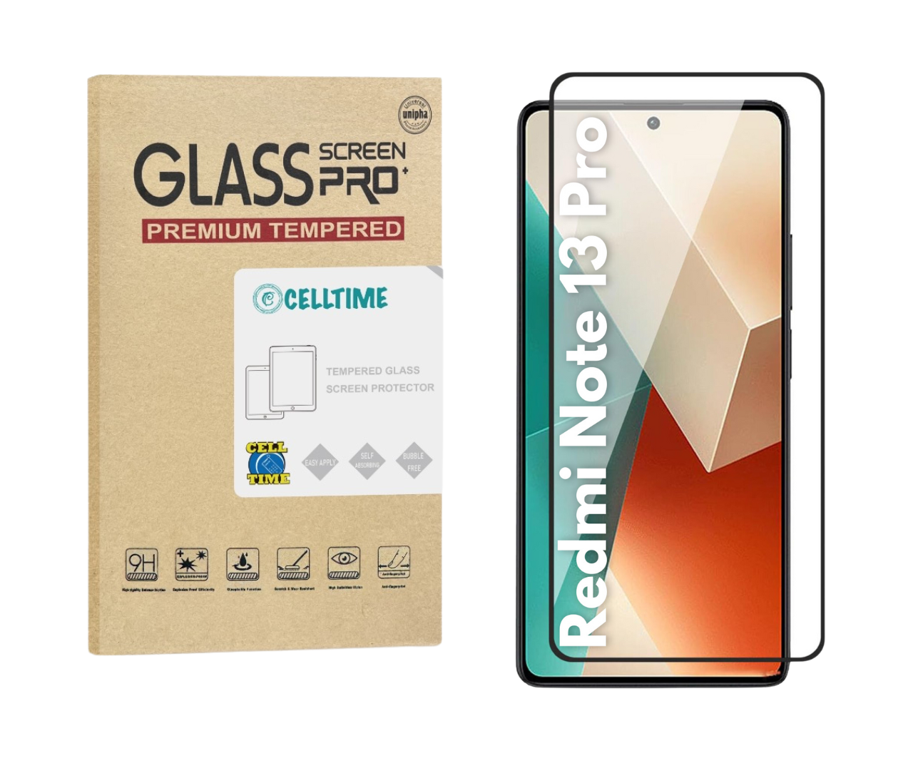 Redmi Note 13 Pro Tempered Glass Screen Protector