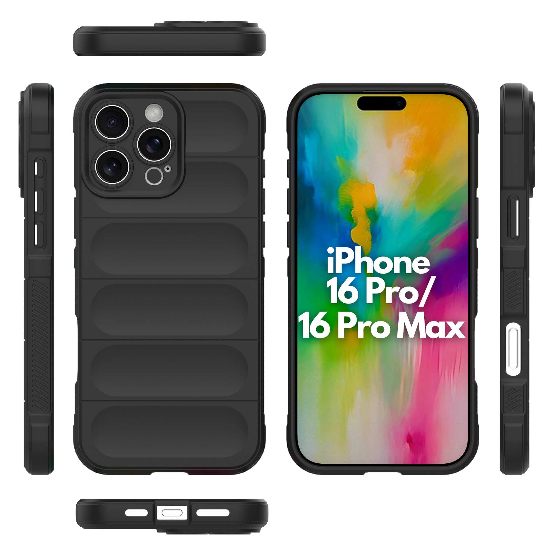 iPhone 16 Pro / 16 Pro Max Magic Shield Case Shockproof Cover