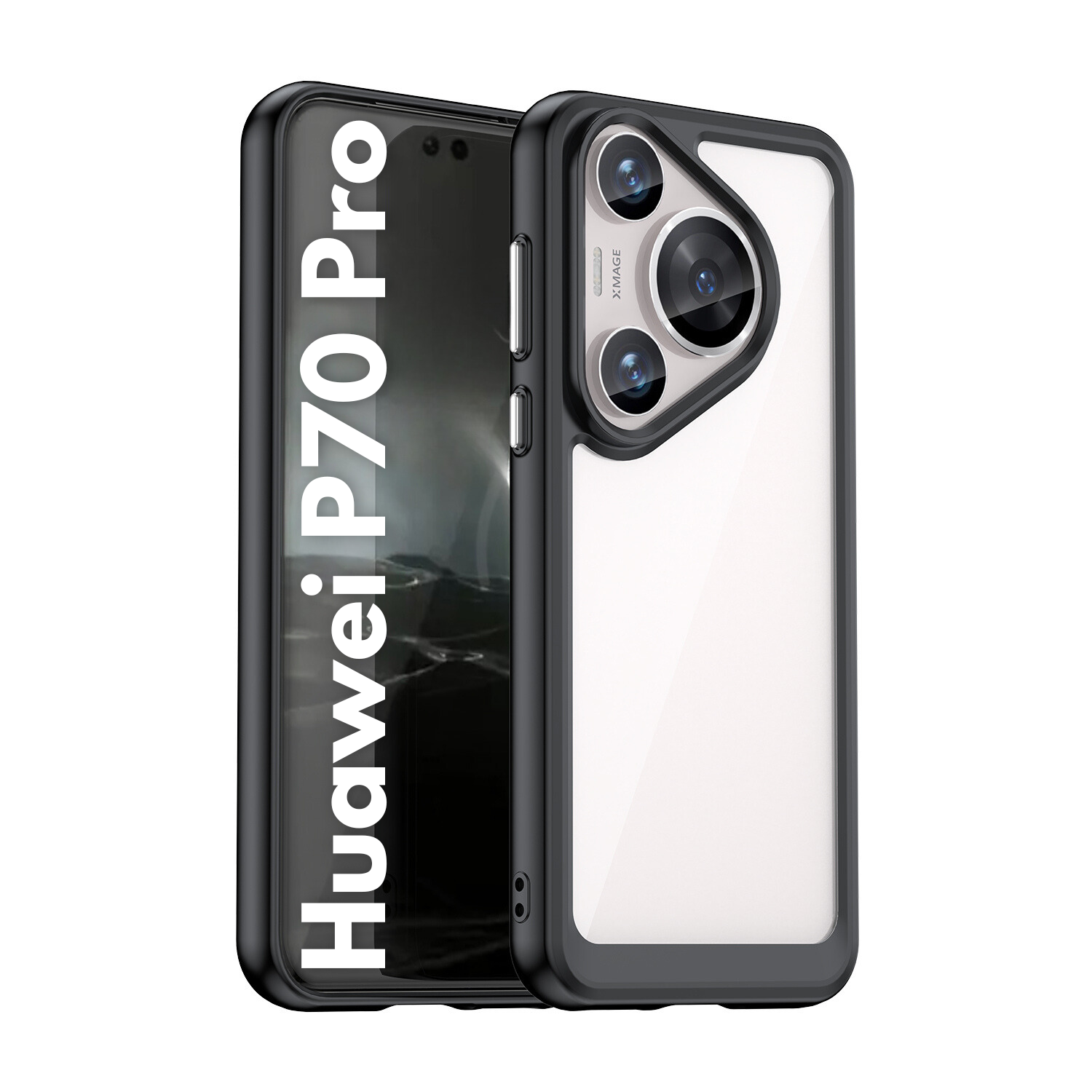 Huawei P70 Pro Candy Clear Case Shockproof Cover