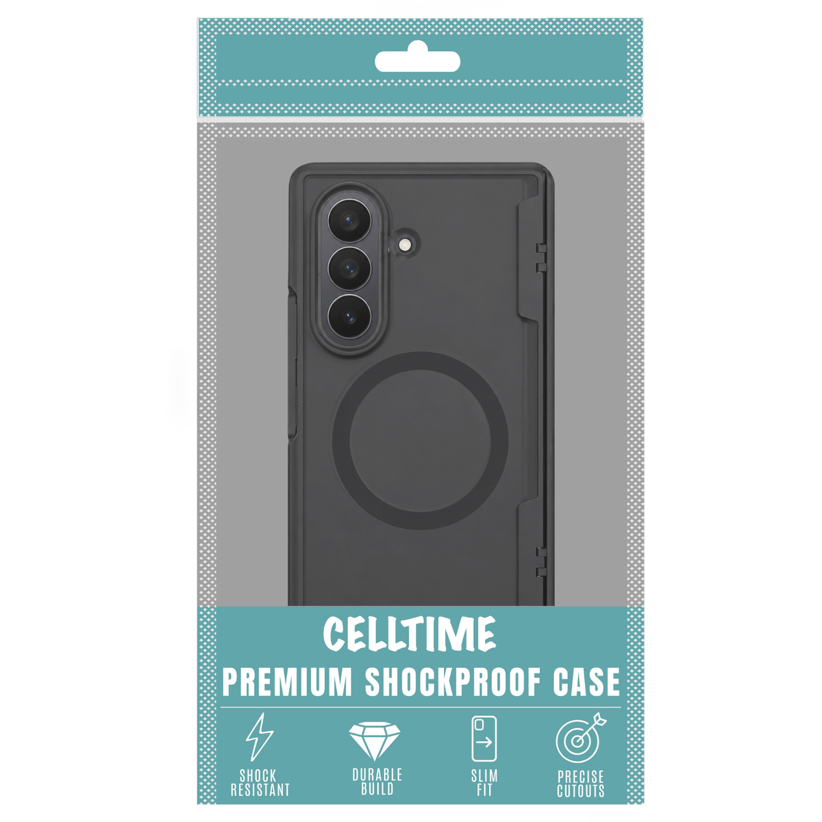 CellTime Case Compatible with Galaxy Z Fold 8 Ultra Frostix Magnetic Cover