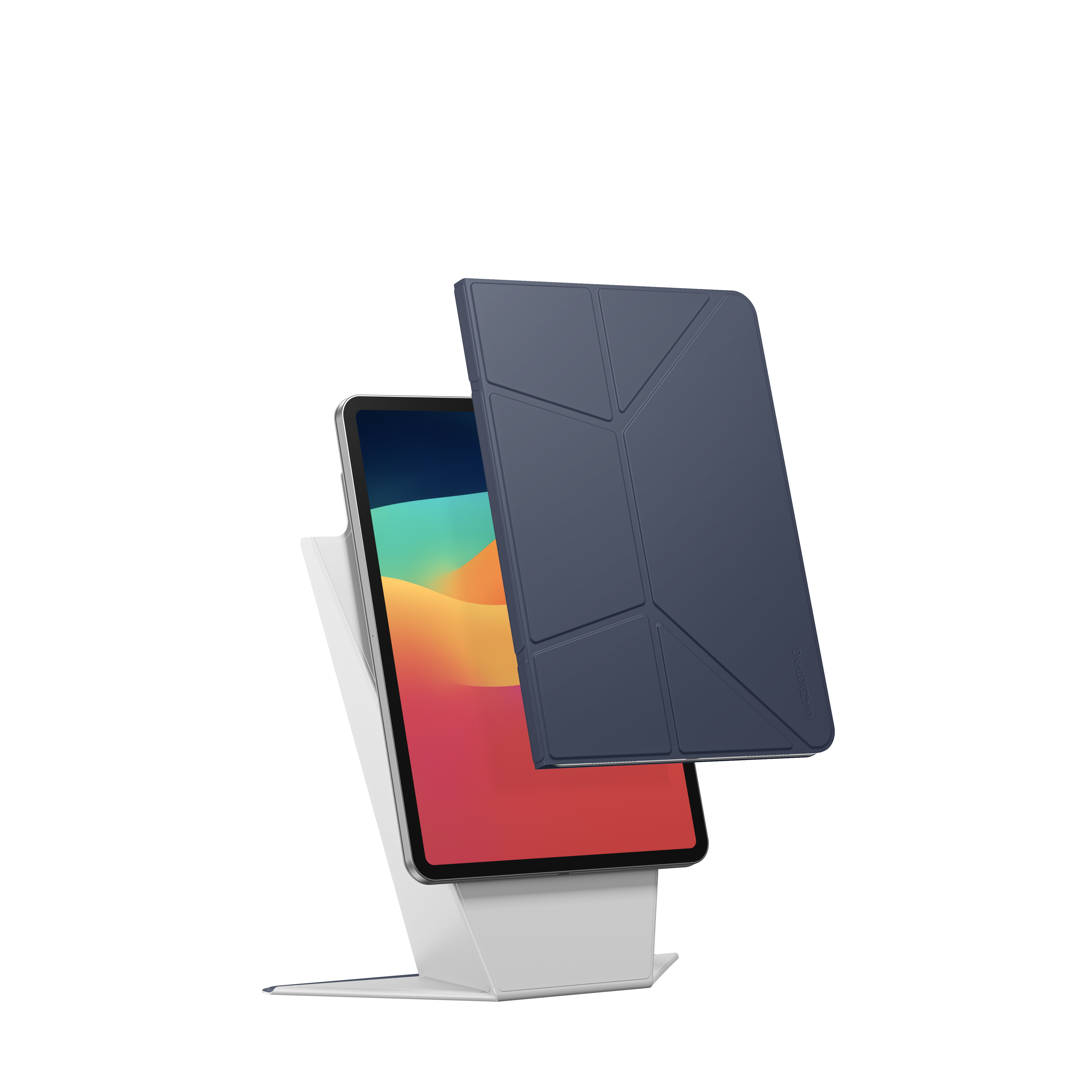 AMAZINGTHING Pro Mag Folio Case Compatible with iPad Air 11"(M3/M2)/iPad Pro 11"(M4) Cover