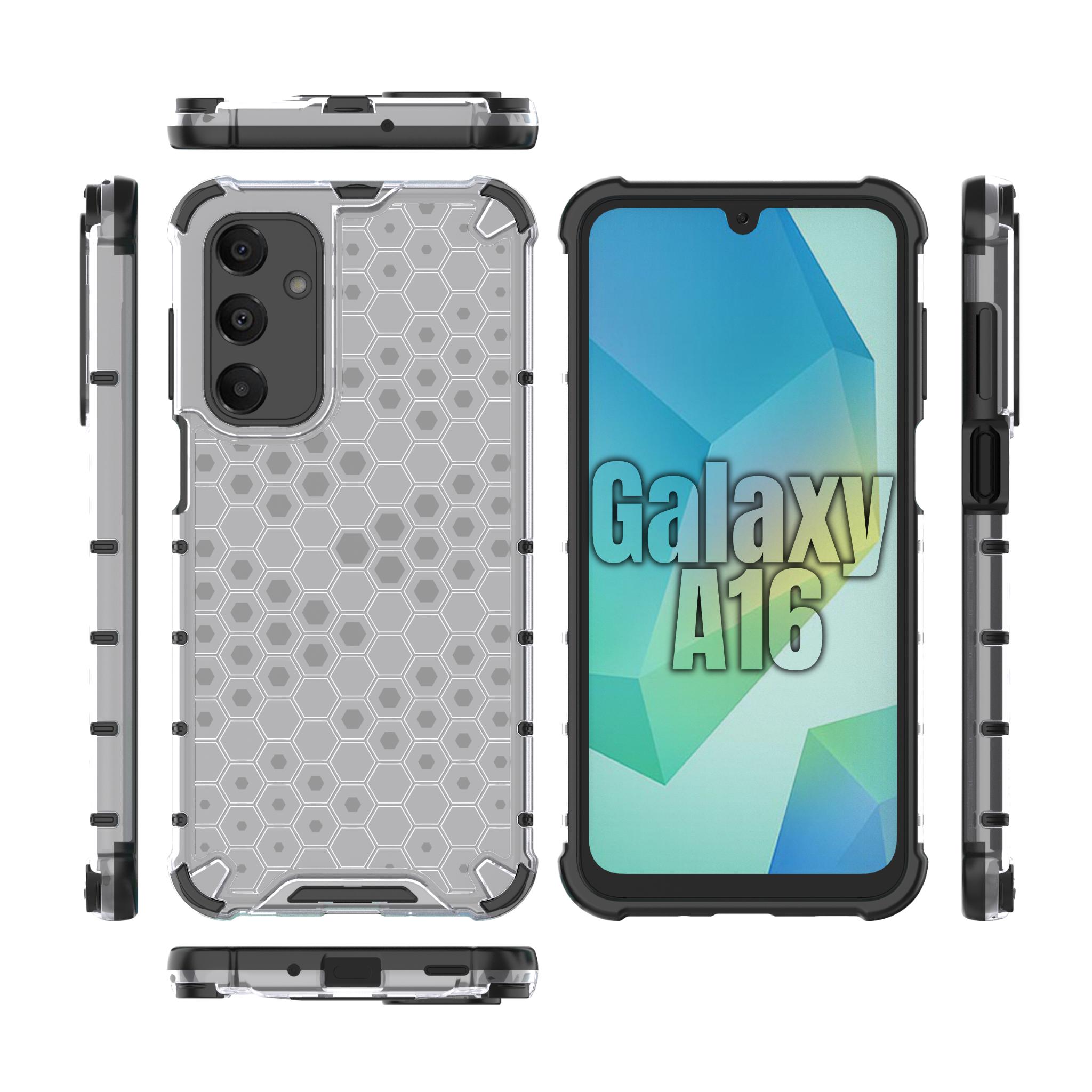 Honeycomb Case for Galaxy A16 Shockproof Cover