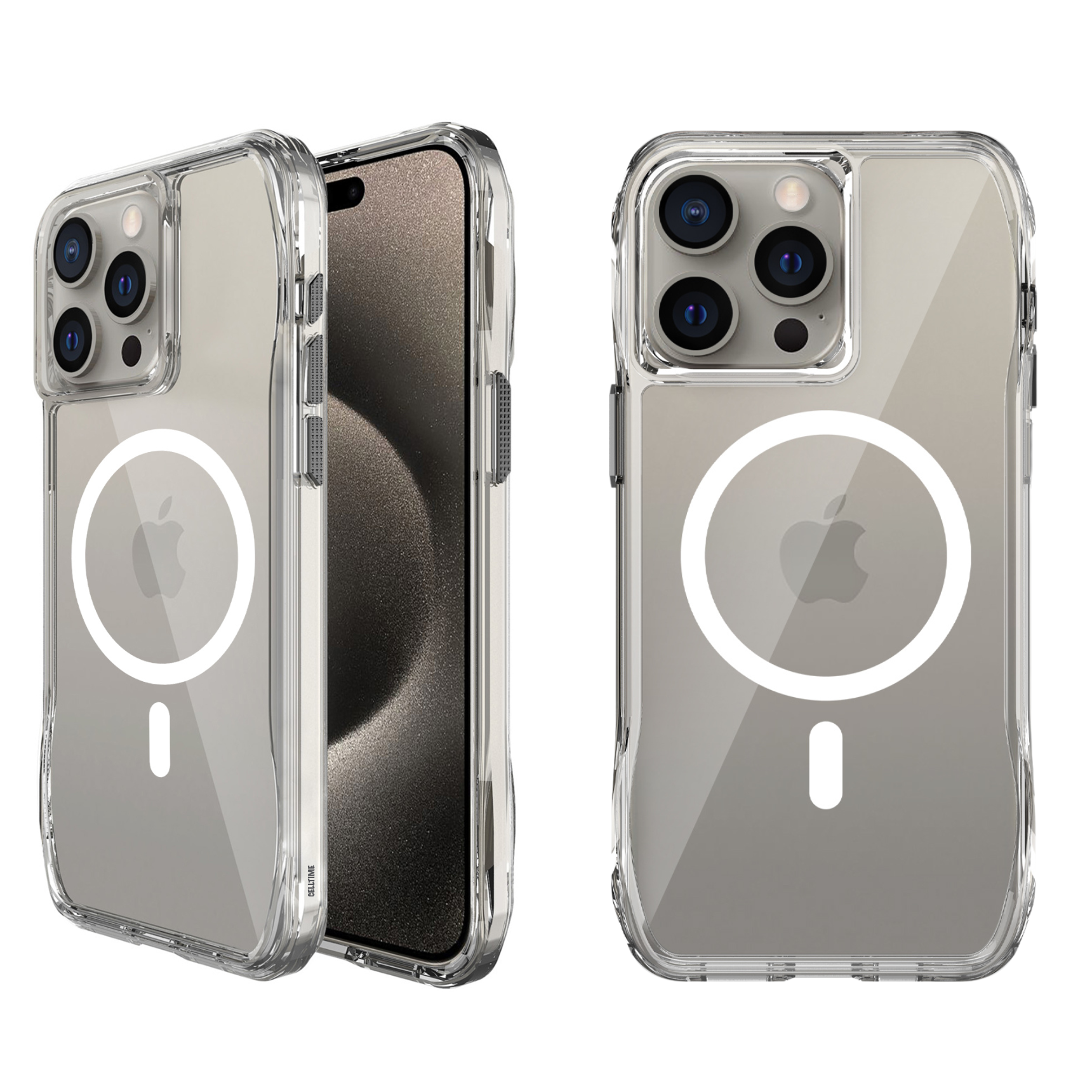 Octagon MagSafe Cover for iPhone 15 Pro / 15 Pro Max Shockproof Case