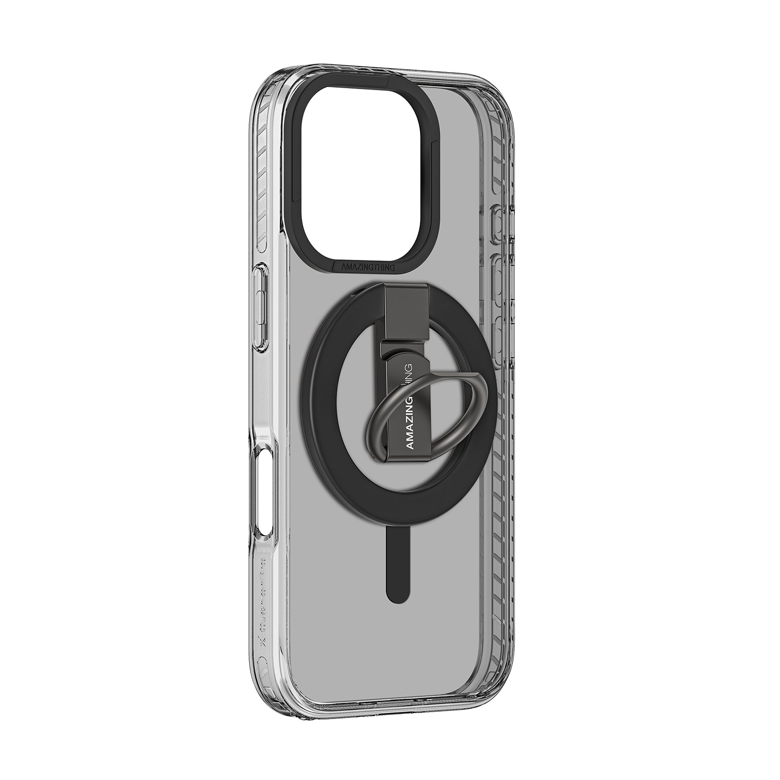 AMAZINGTHING Titan Pro Mag Grip Ring Set Case for iPhone 16/16 Plus/16 Pro/16 Pro Max MagSafe Cover