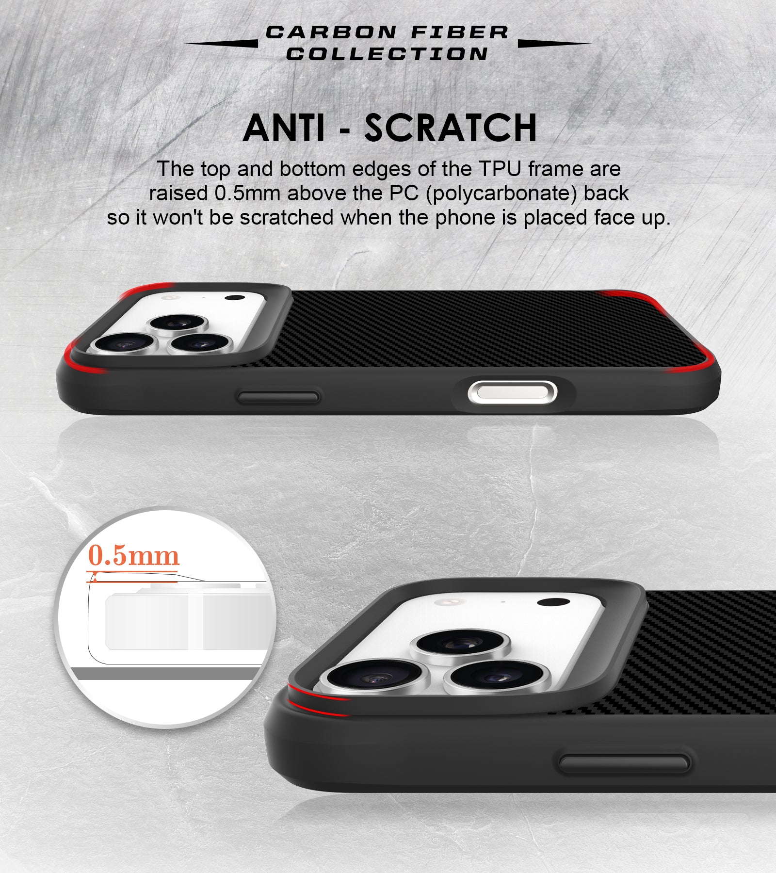 CellTime Case for iPhone 17 Pro / 17 Pro Max Combat X Cover